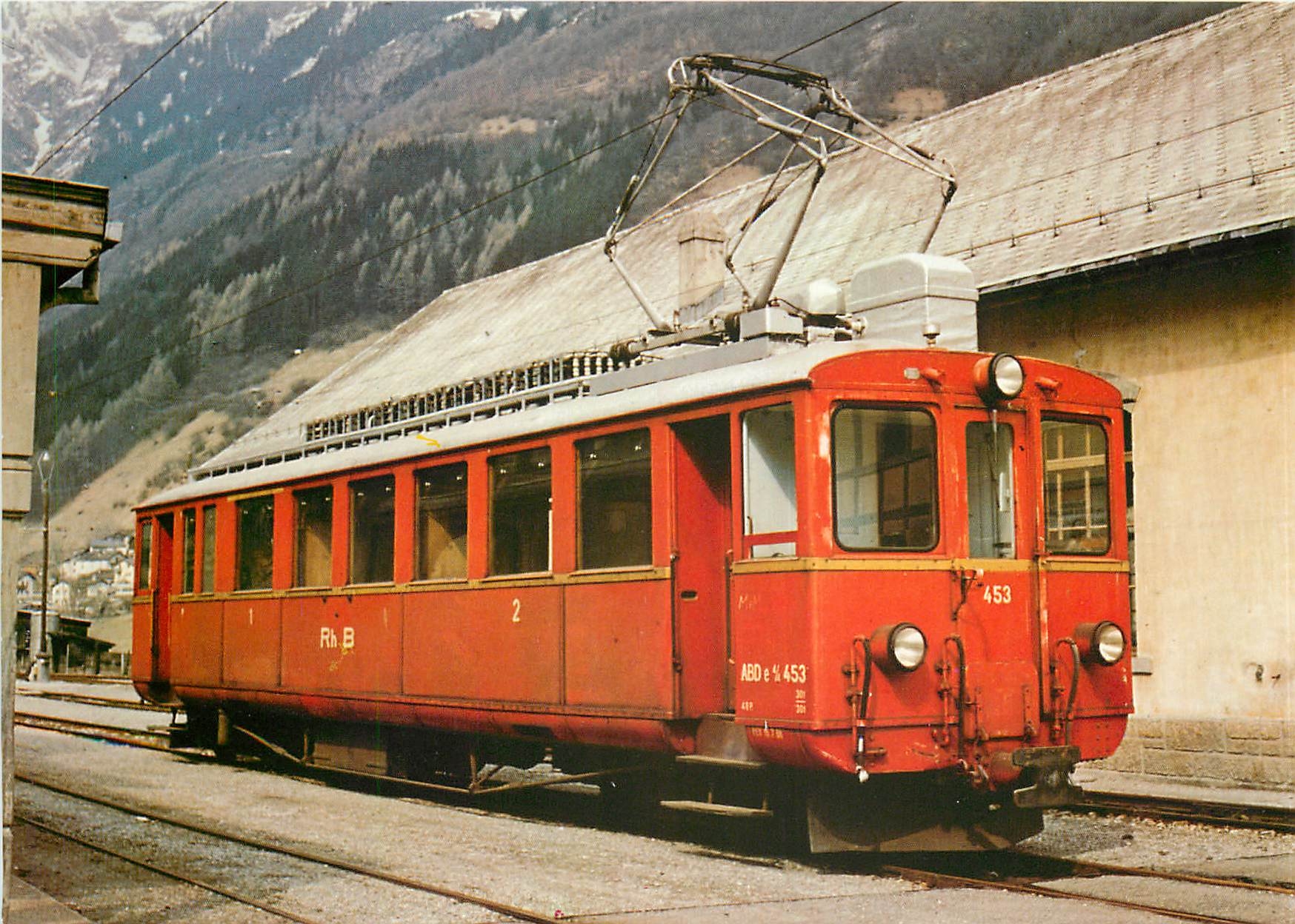 CPM Bellinzona Mesocco Bahn Triebwagen
