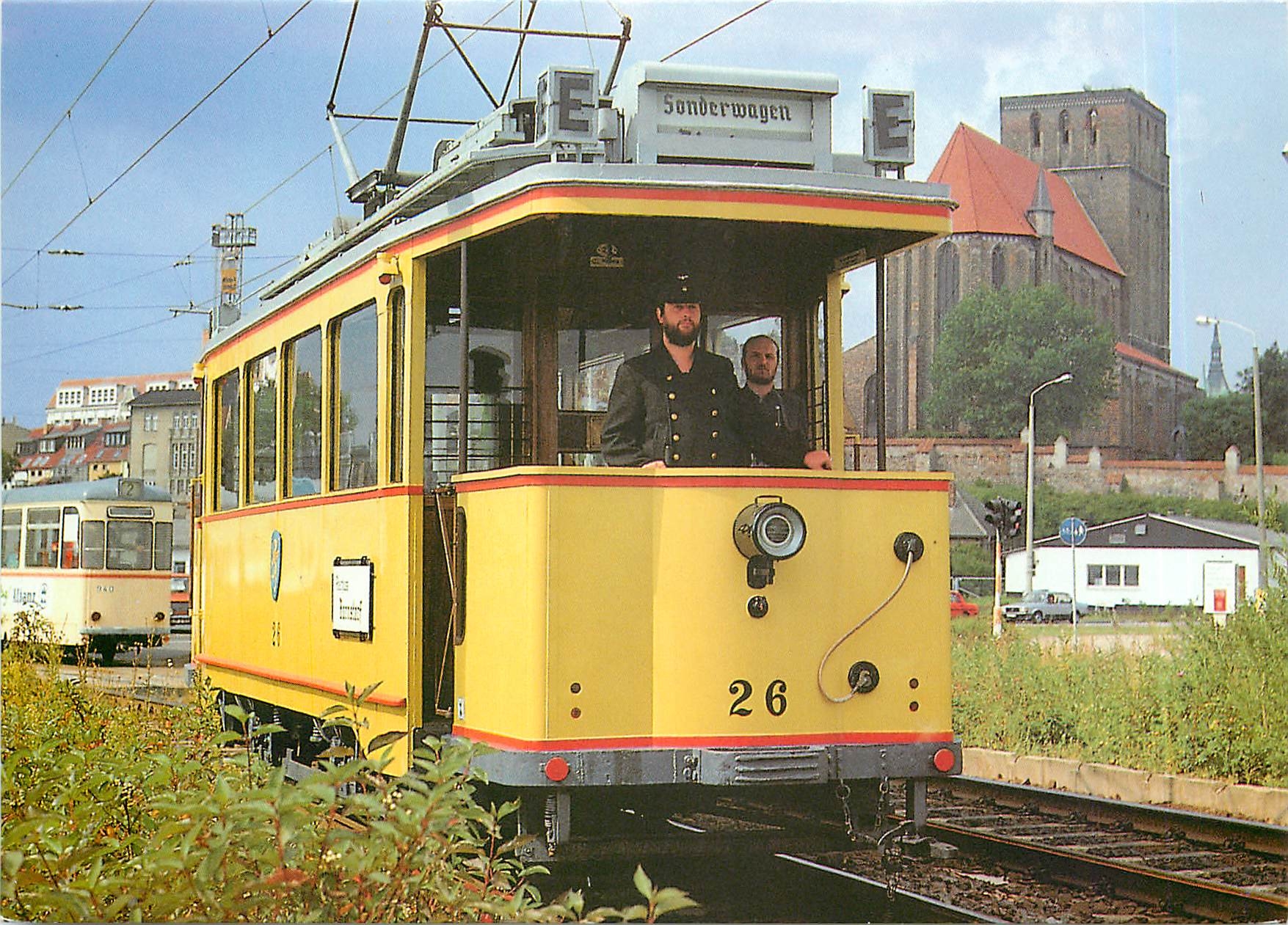 CPM Rostock Strasenbahn Triebwagen Baujahr