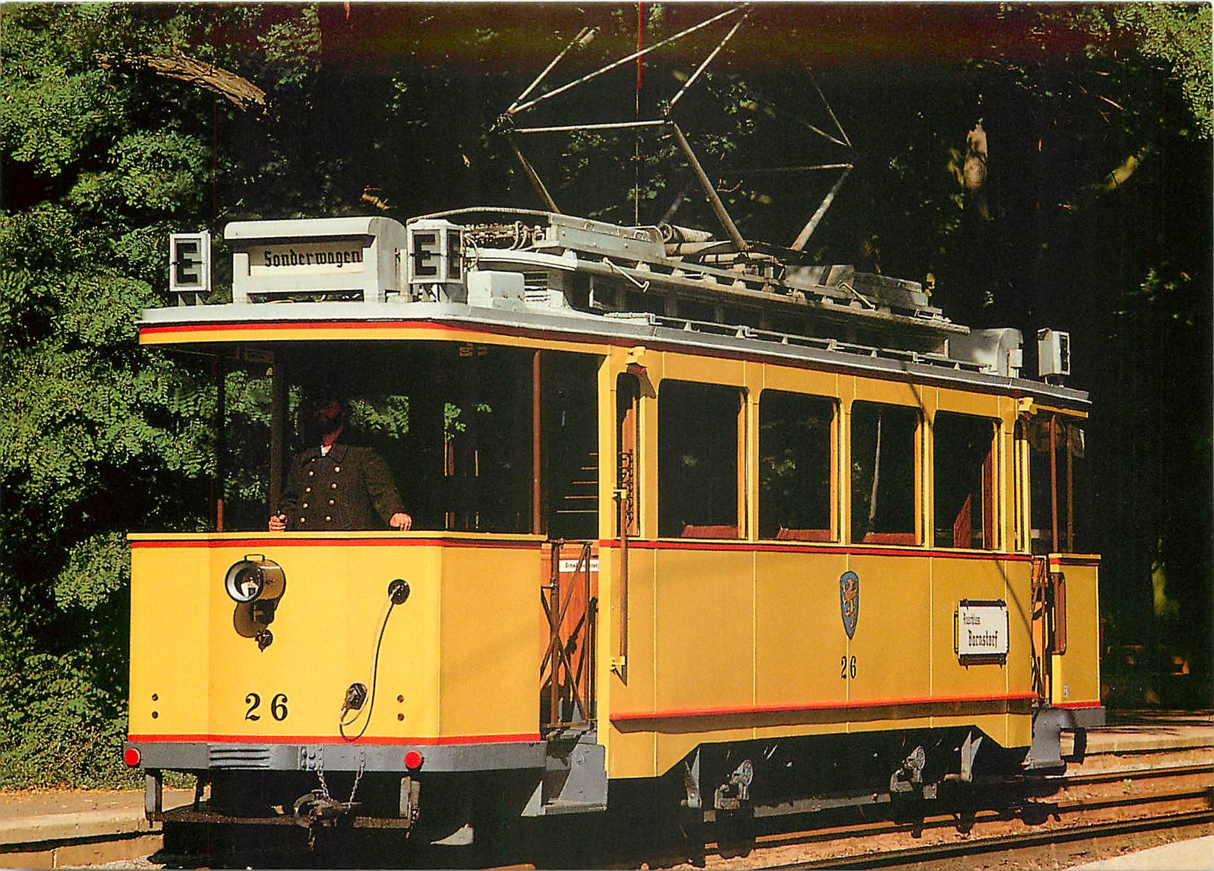 CPM Rostock Strasenbahn Triebwagen Baujahr 