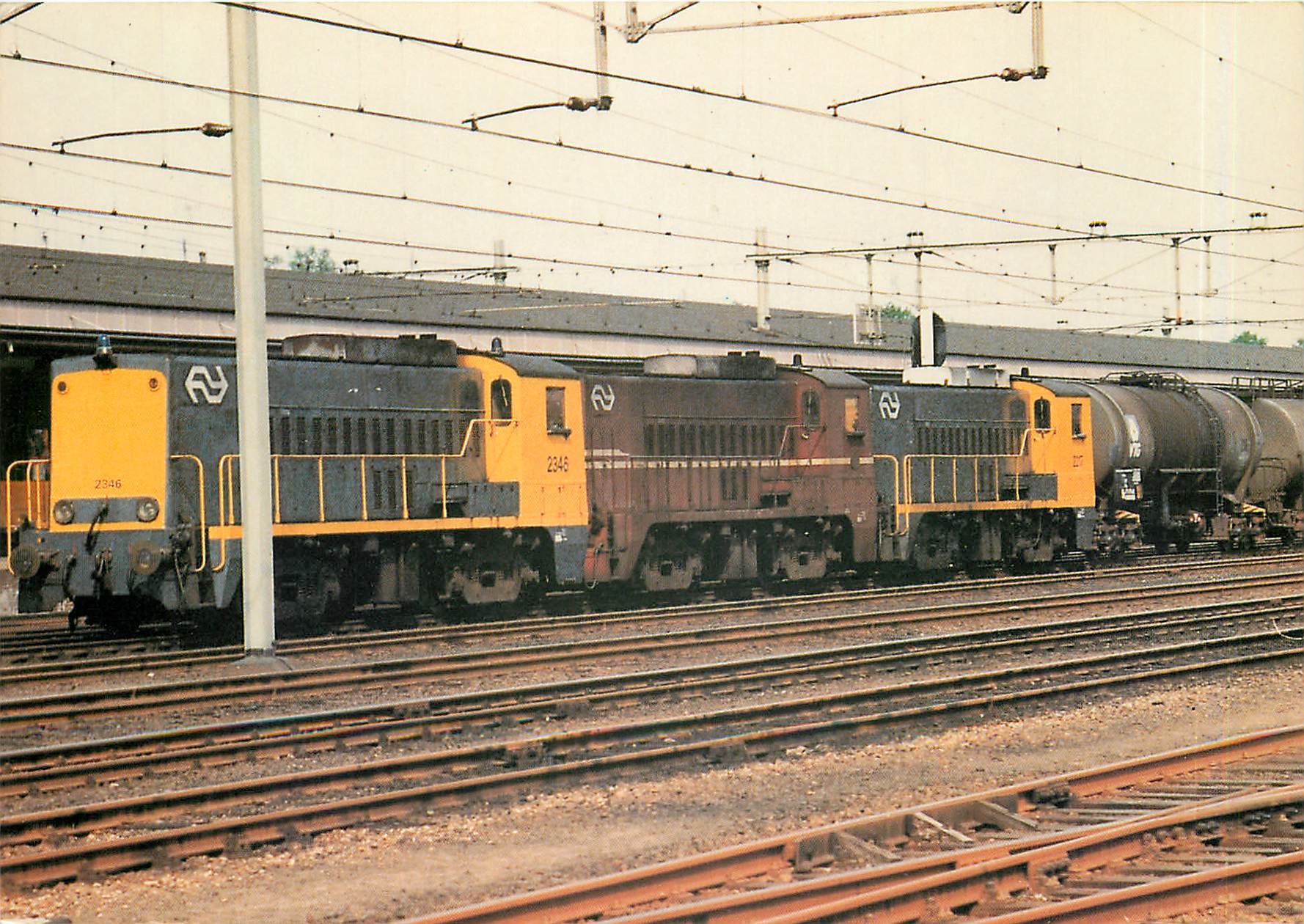 3 NS Diesellokomotieven 