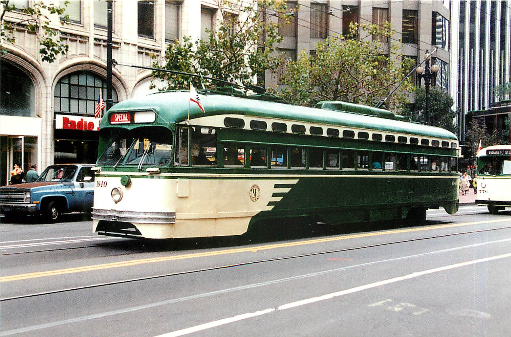 CPM San Francisco F Market Line Between Downtown and the Castro 