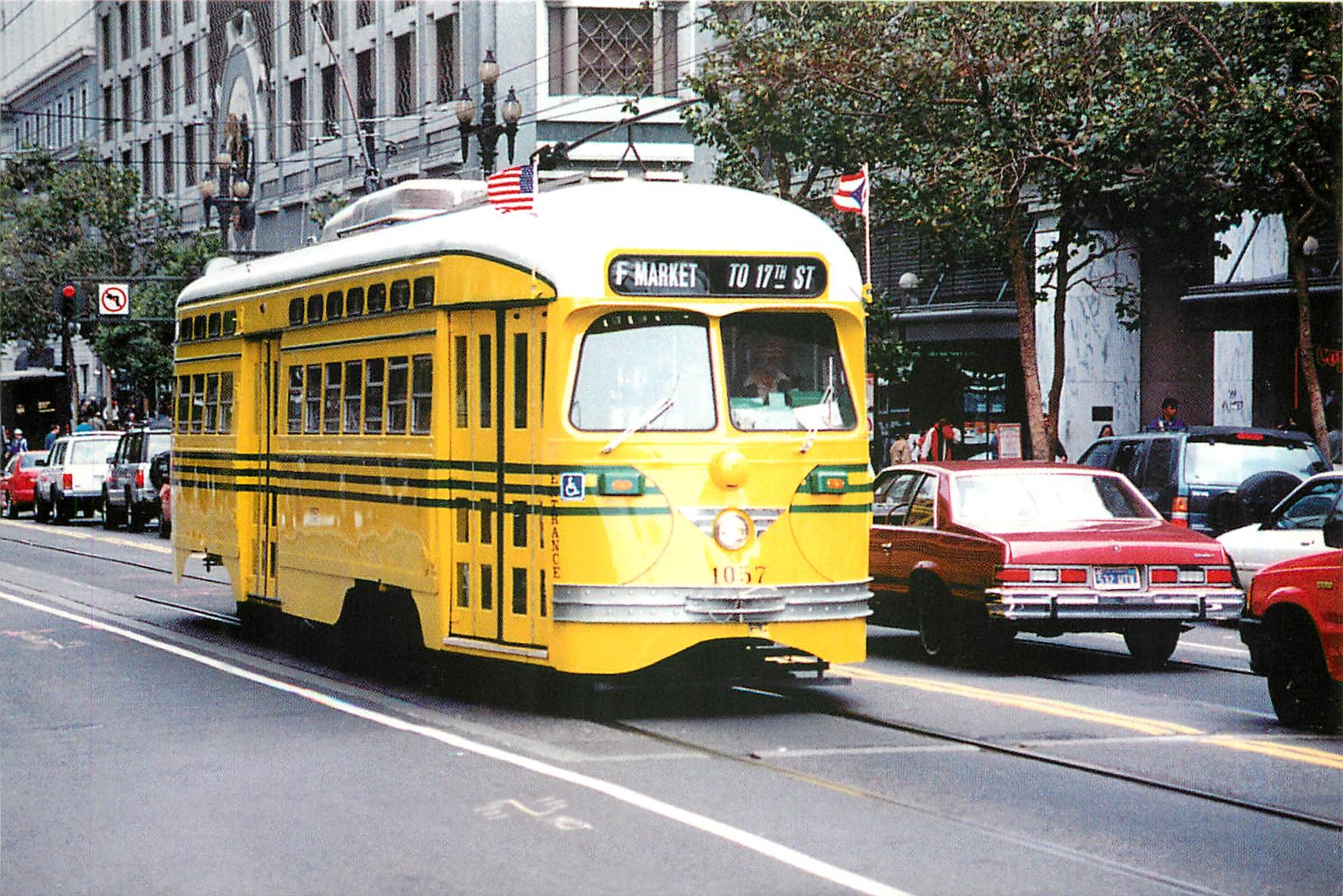 CPM San Francisco F Market Line Between Downtown and the Castro