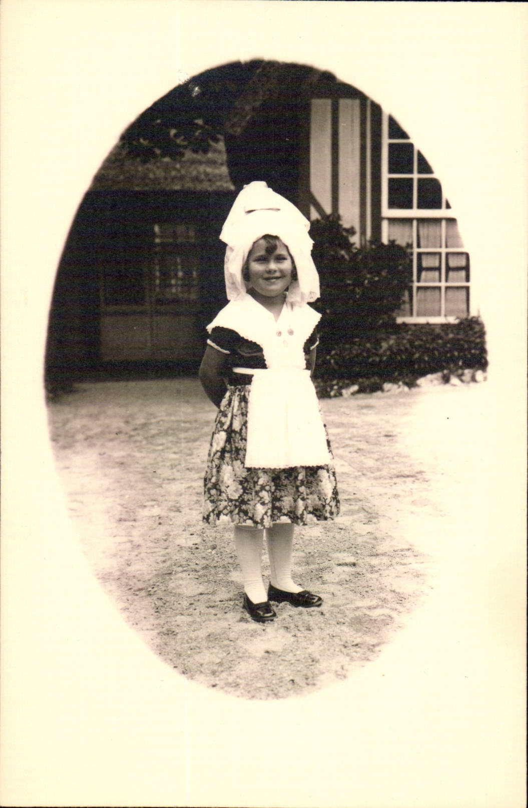 CPA Real photo Alsace Child