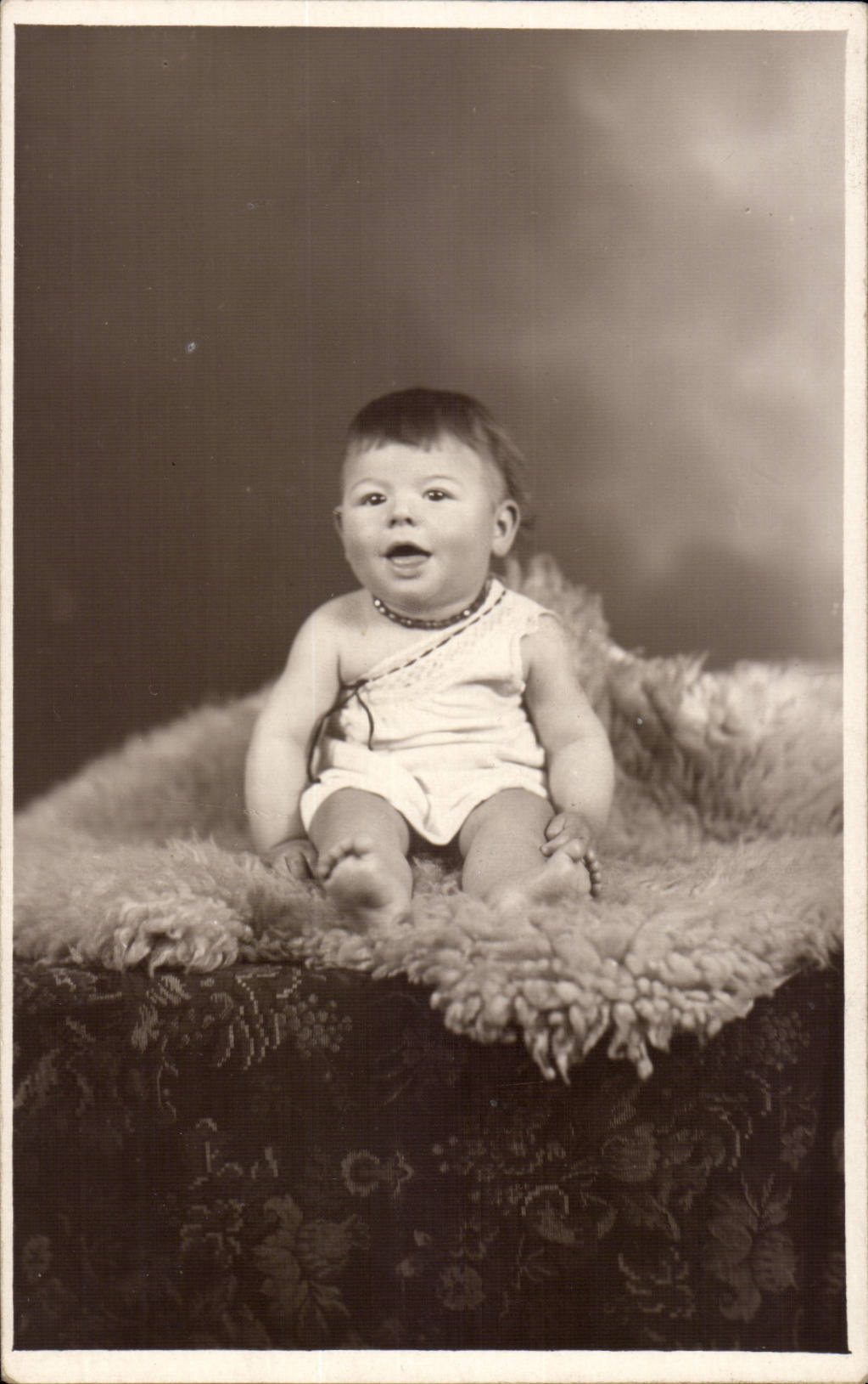 CPA Real photo child baby