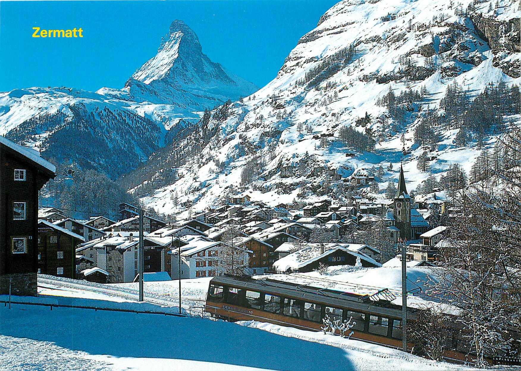 CPM Zermatt Gornergratbahn Matterhorn Mt Cervin