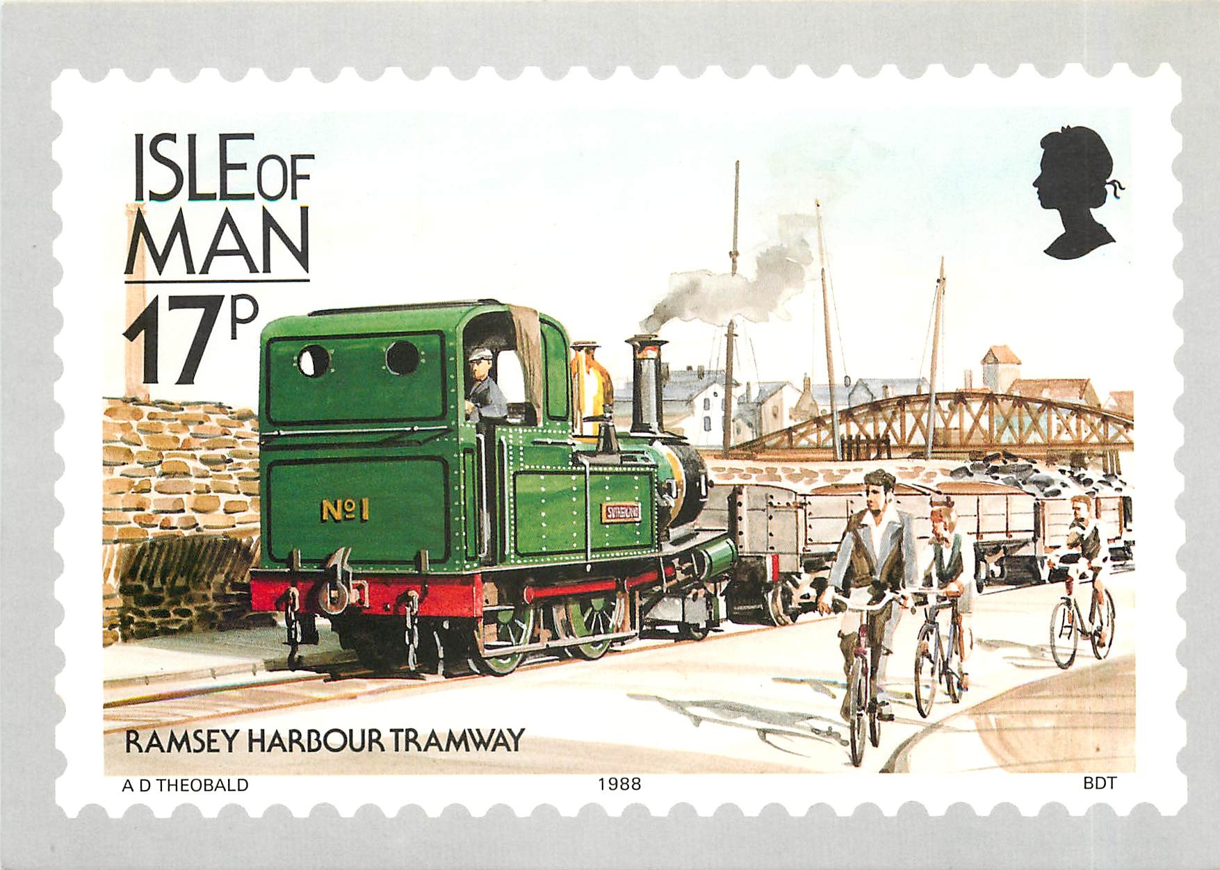 CPM The Ramsey Harbour Tramway  Isle of Man