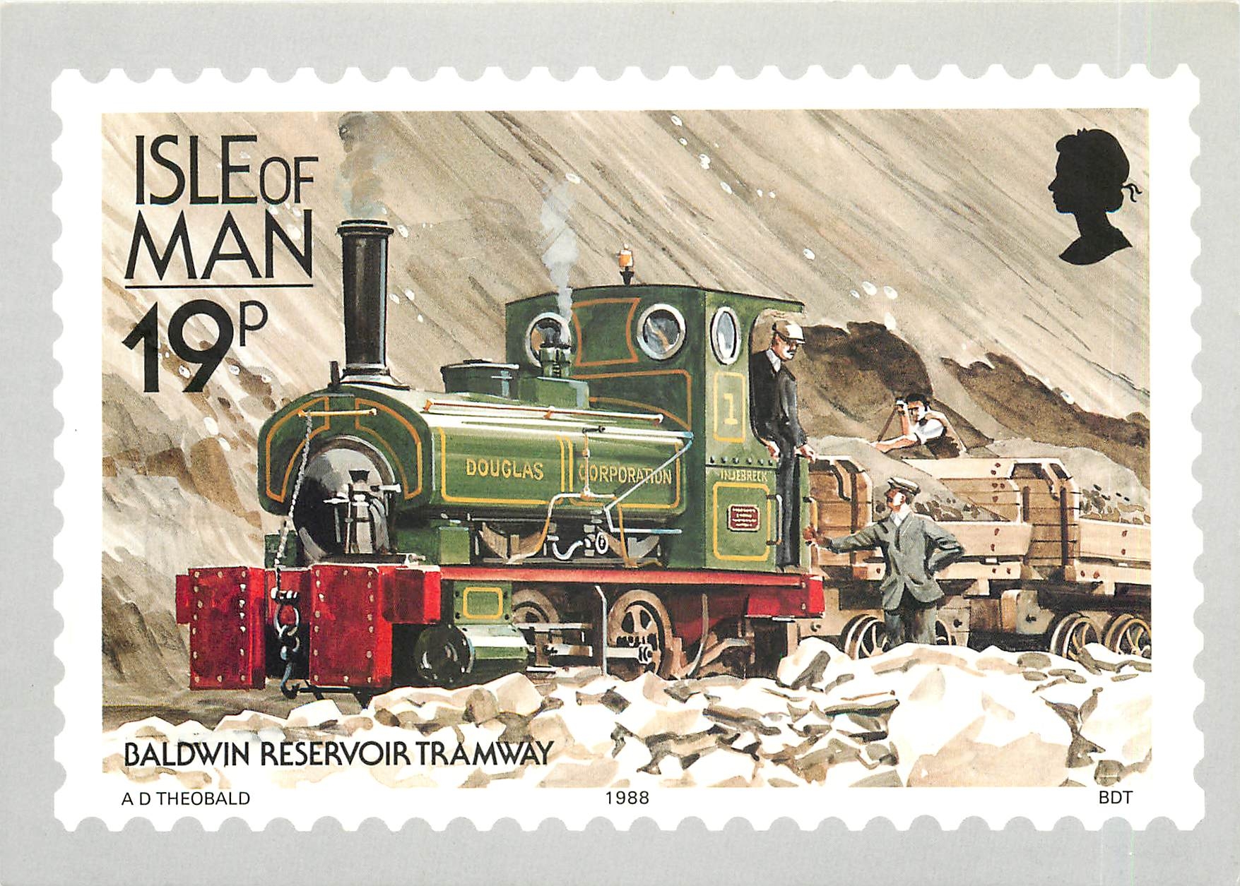 CPM Isle of Man Baldwin Reservoir Tramway 