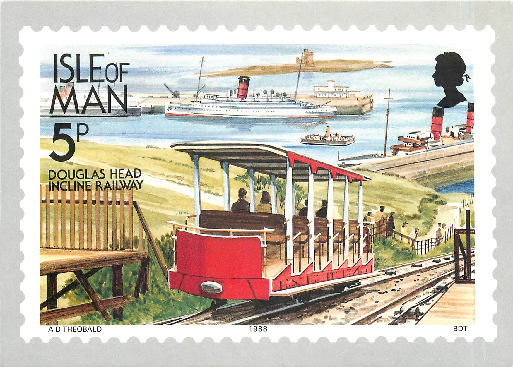 CPM Isle of Man Douglas Head Incline Railway 