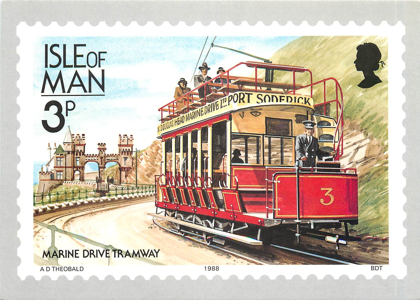 CPM Isle of Man Marine Drive Tramway 