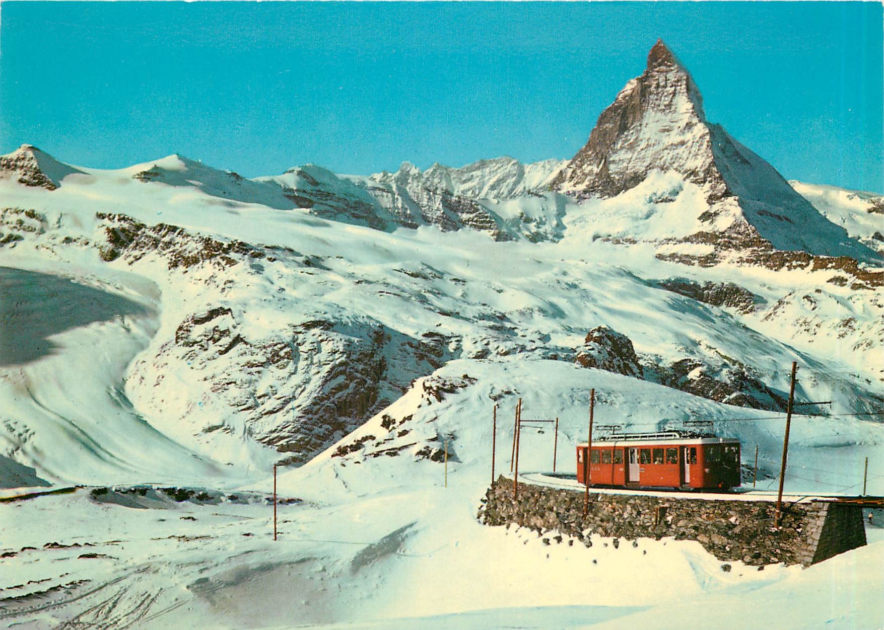 CPM Switzerland Zermatt Matterhorn Chemin de fer de Gornergrat