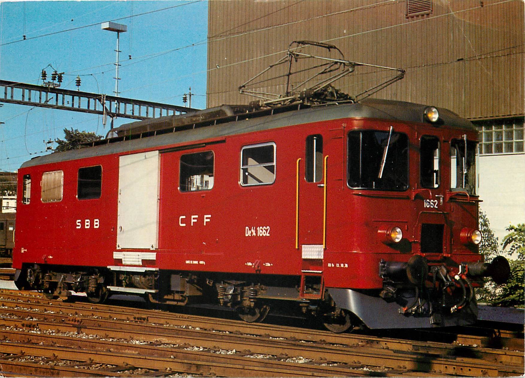 CPM Swiss Federal Railways Baggage motor 