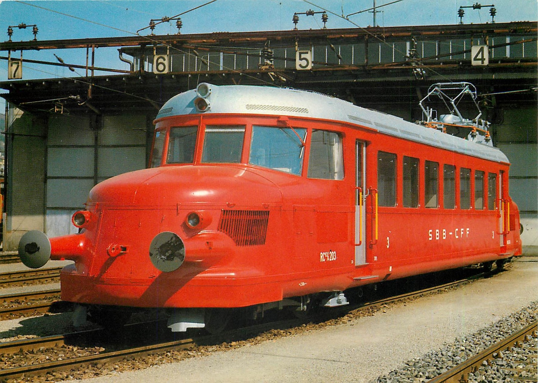 CPM Swiss Federal Railways Electric motor coach 