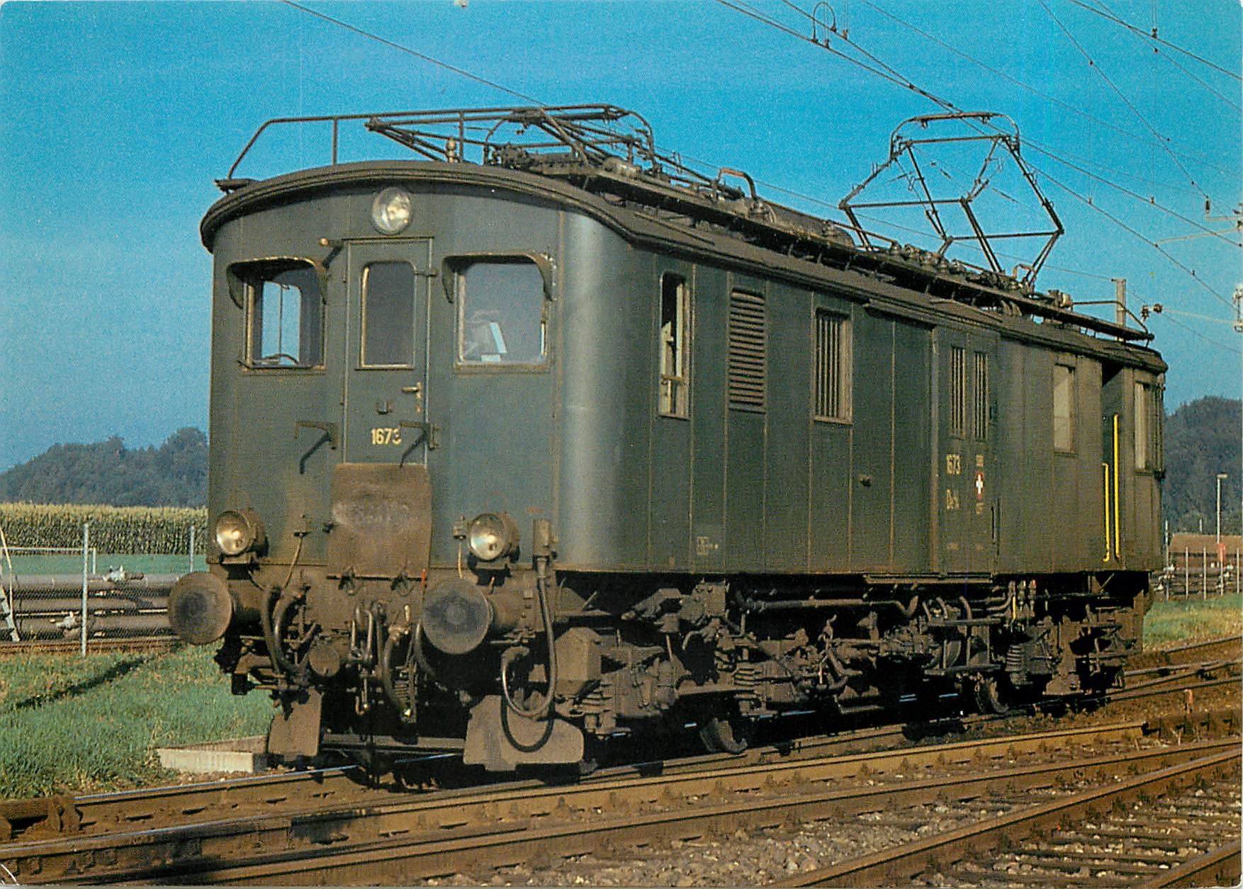 CPM Swiss Federal Railways Baggage motor car 