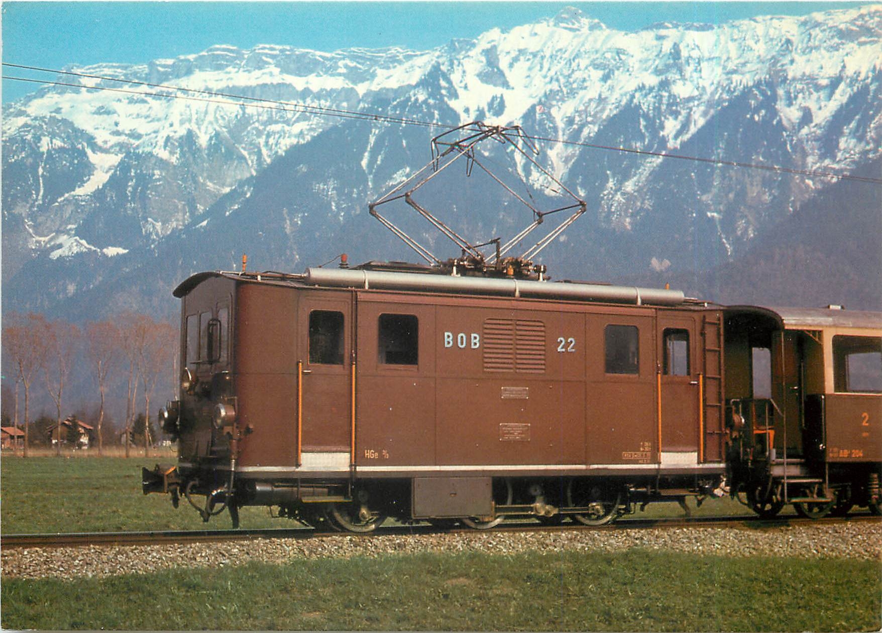 CPM Berner Oberland Railways Meter gauge rack locomotive 