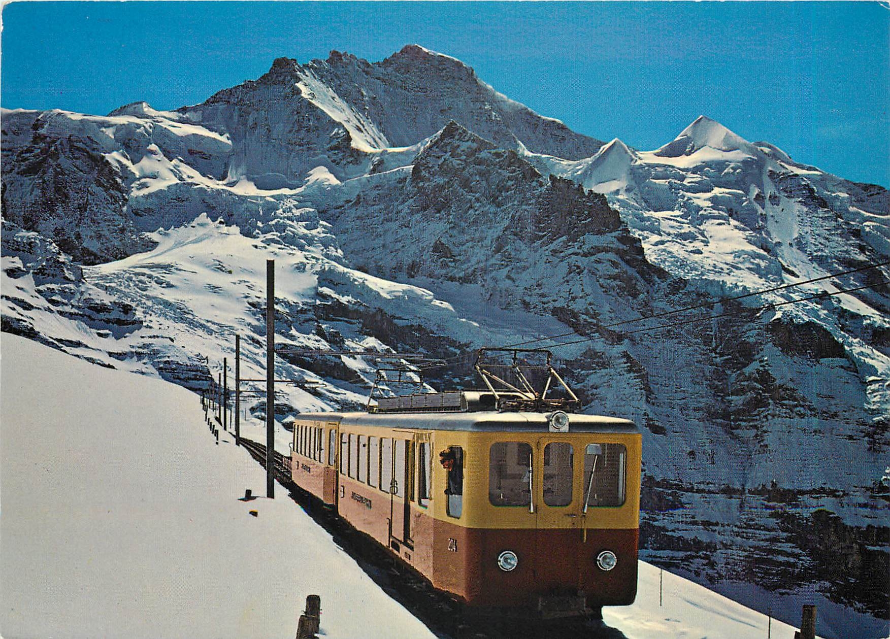 CPM Die Jungfraubahn Kleine Scheidegg Jungfraujoch Jungfrau
