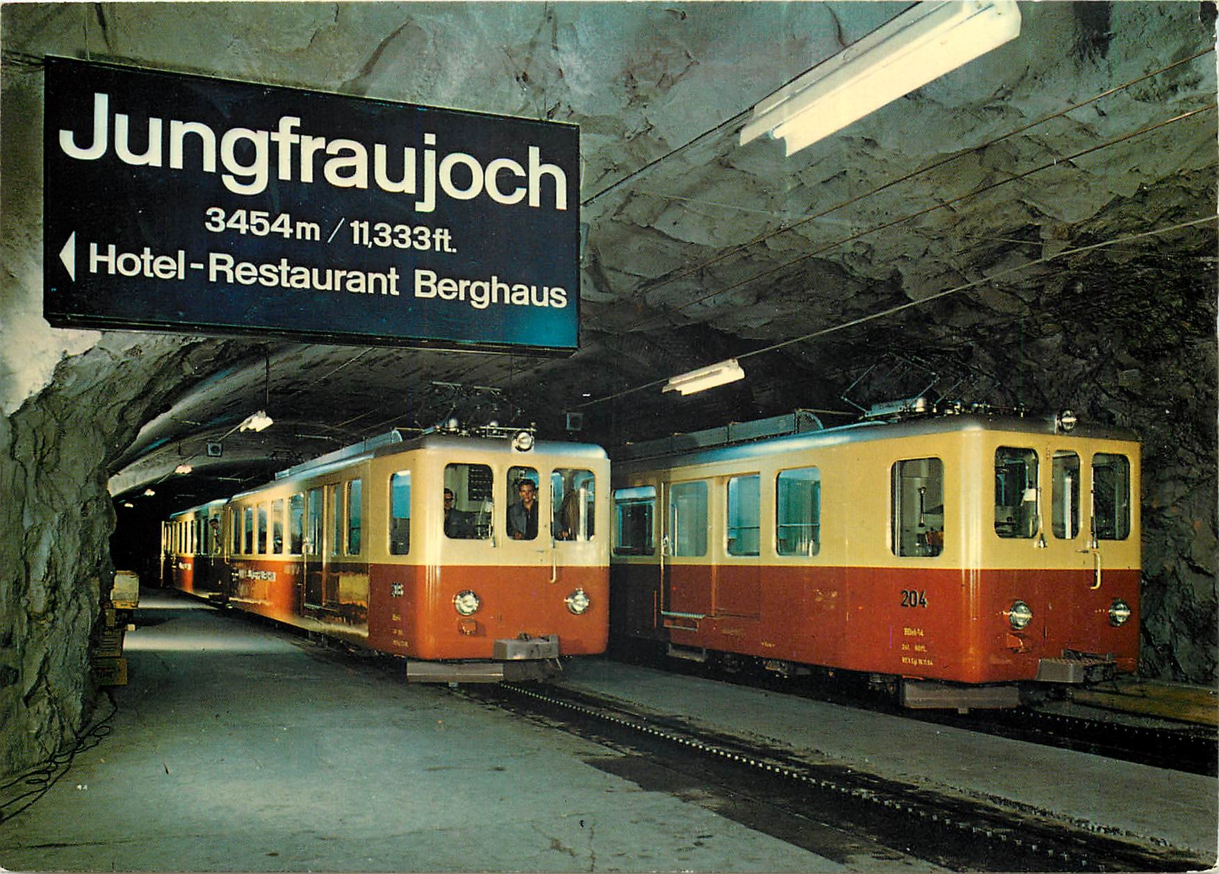 CPM Junfraujoch Hotel Restaurant Berghaus