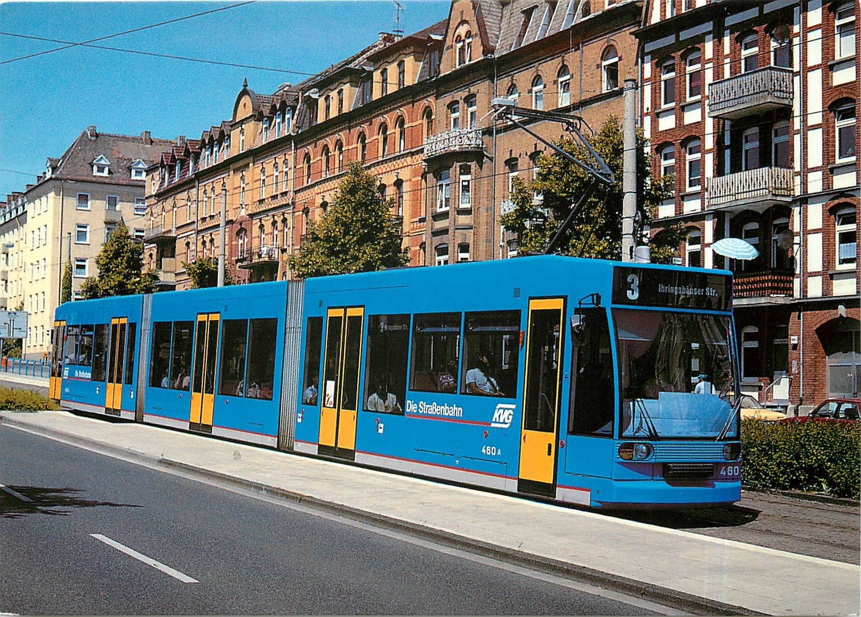 CPM KVG articulated tramcar 