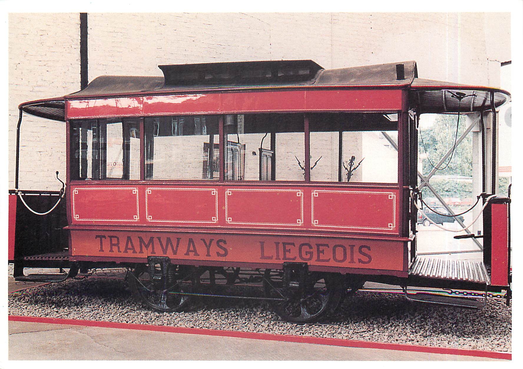 CPM Chevaline 11 Tramways Liegeois 1875