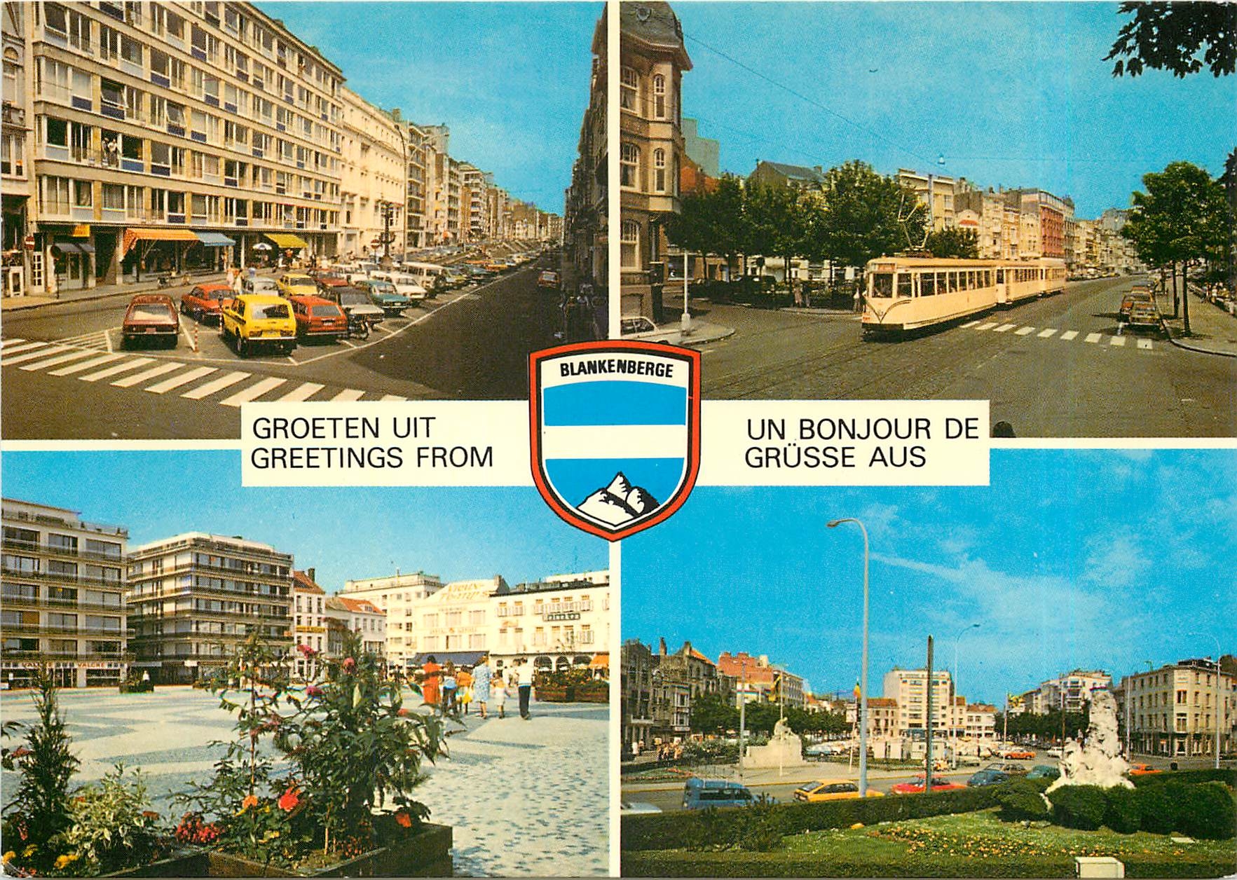 CPM Greetings from Grusse Aus Blankenberge 