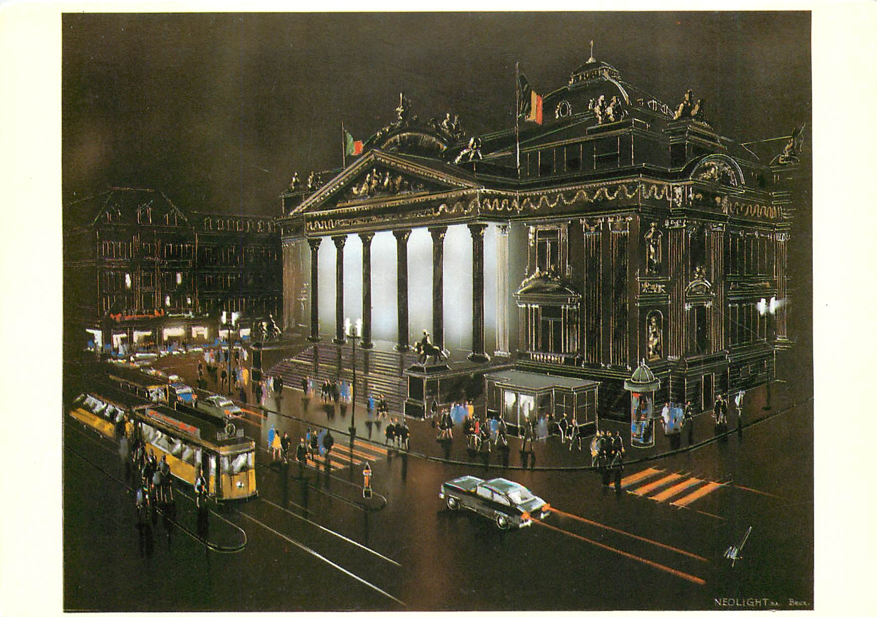 CPM La Bourse Bruxelles 