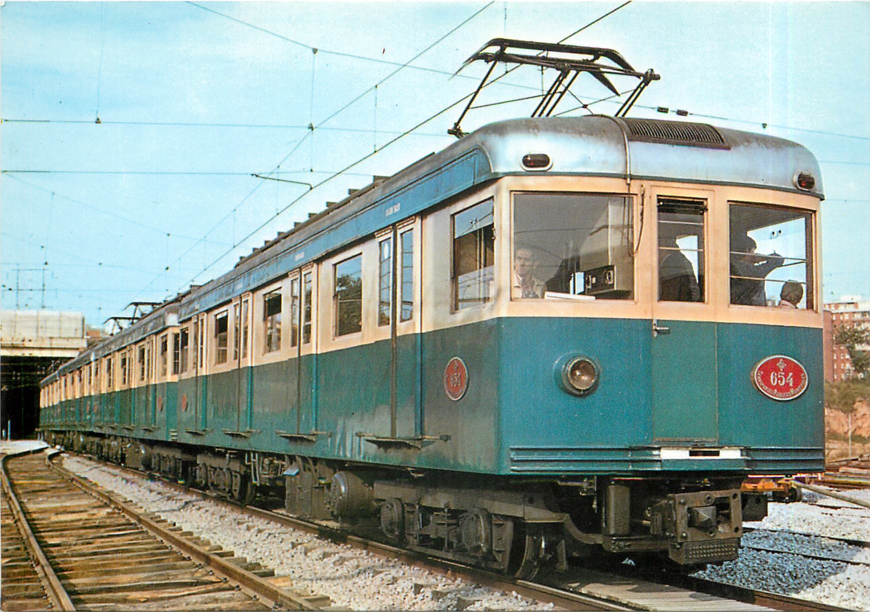 CPM Metro de Barcelona Serie 601 a 607