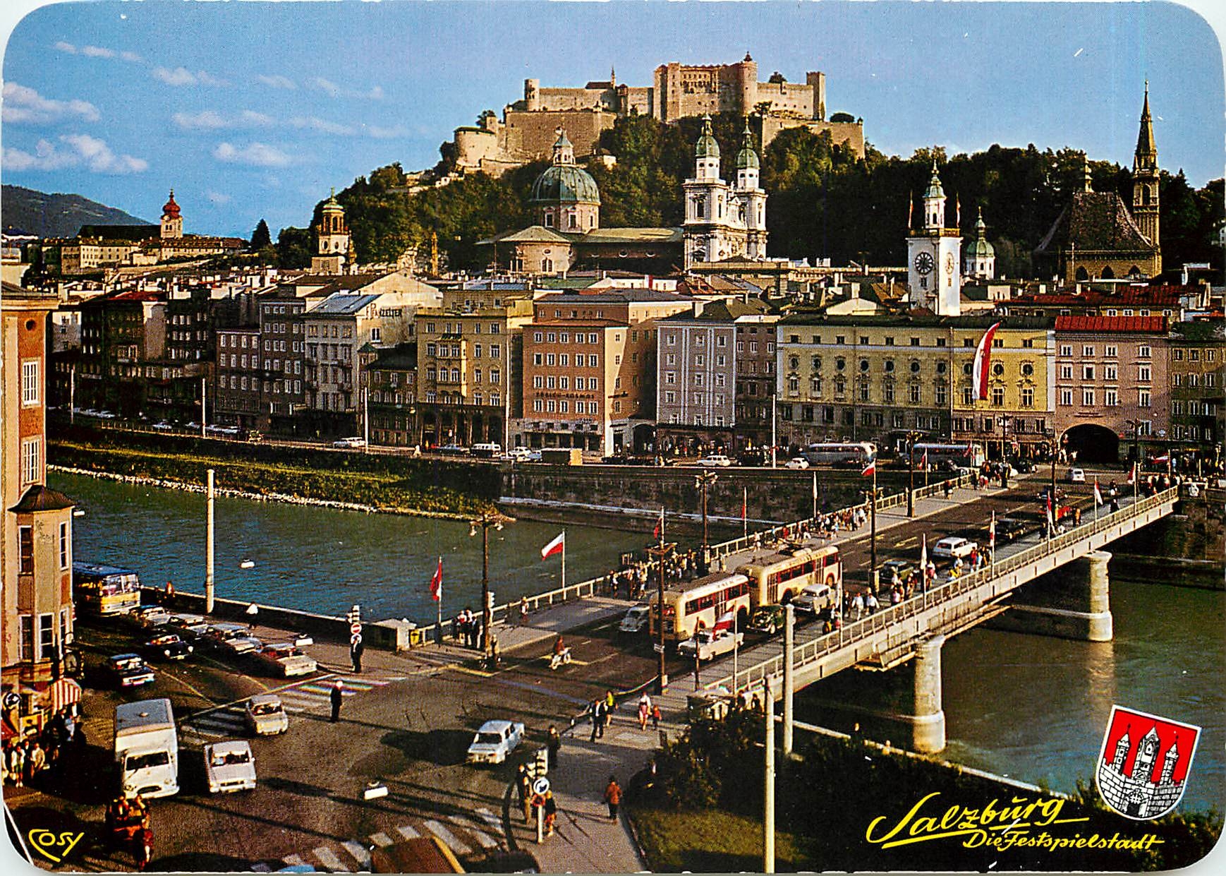 CPM Salzburg Altstadt mit Hohensalzburg