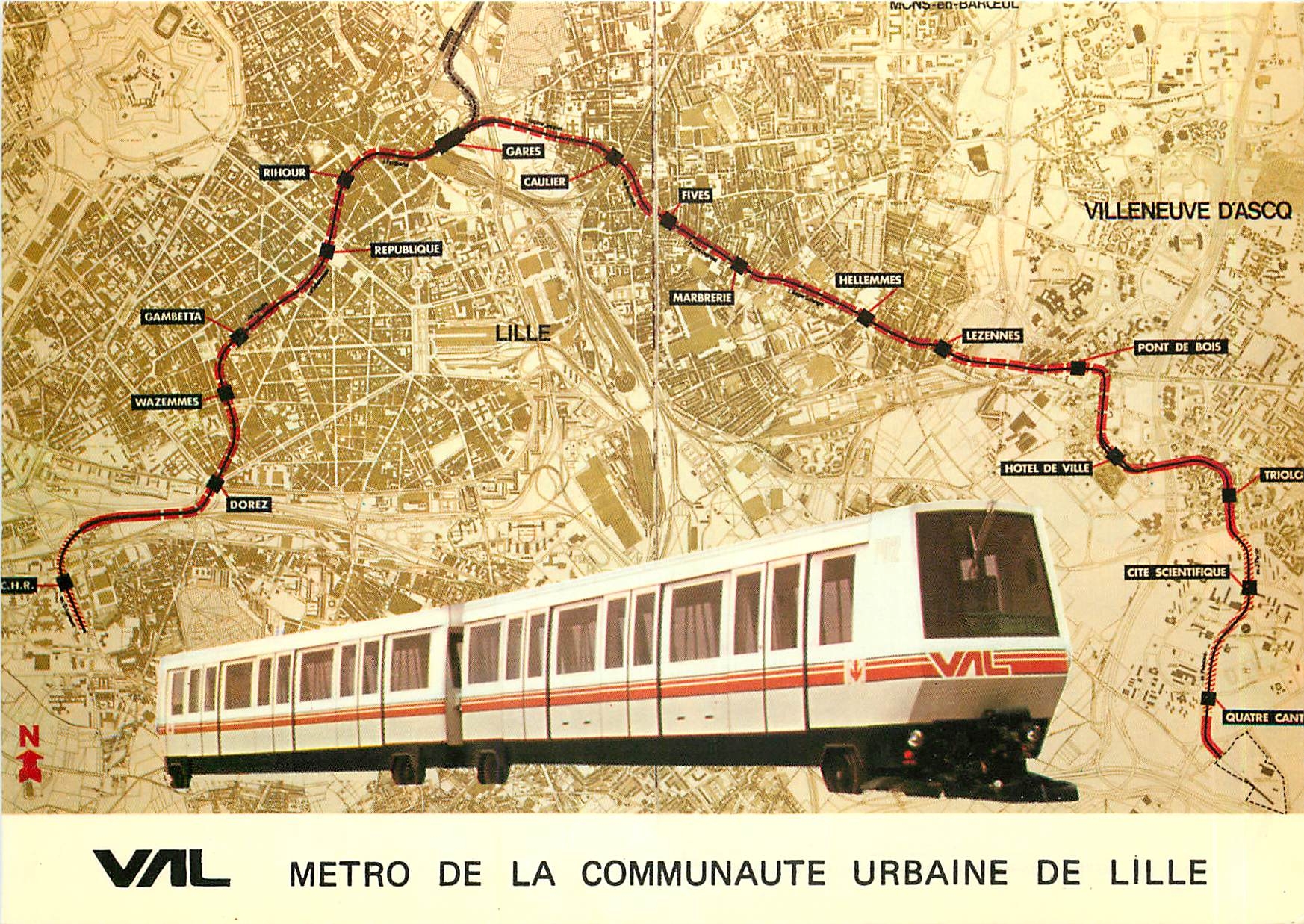 CPM Metro de la Communaute Urbaine de Lille 