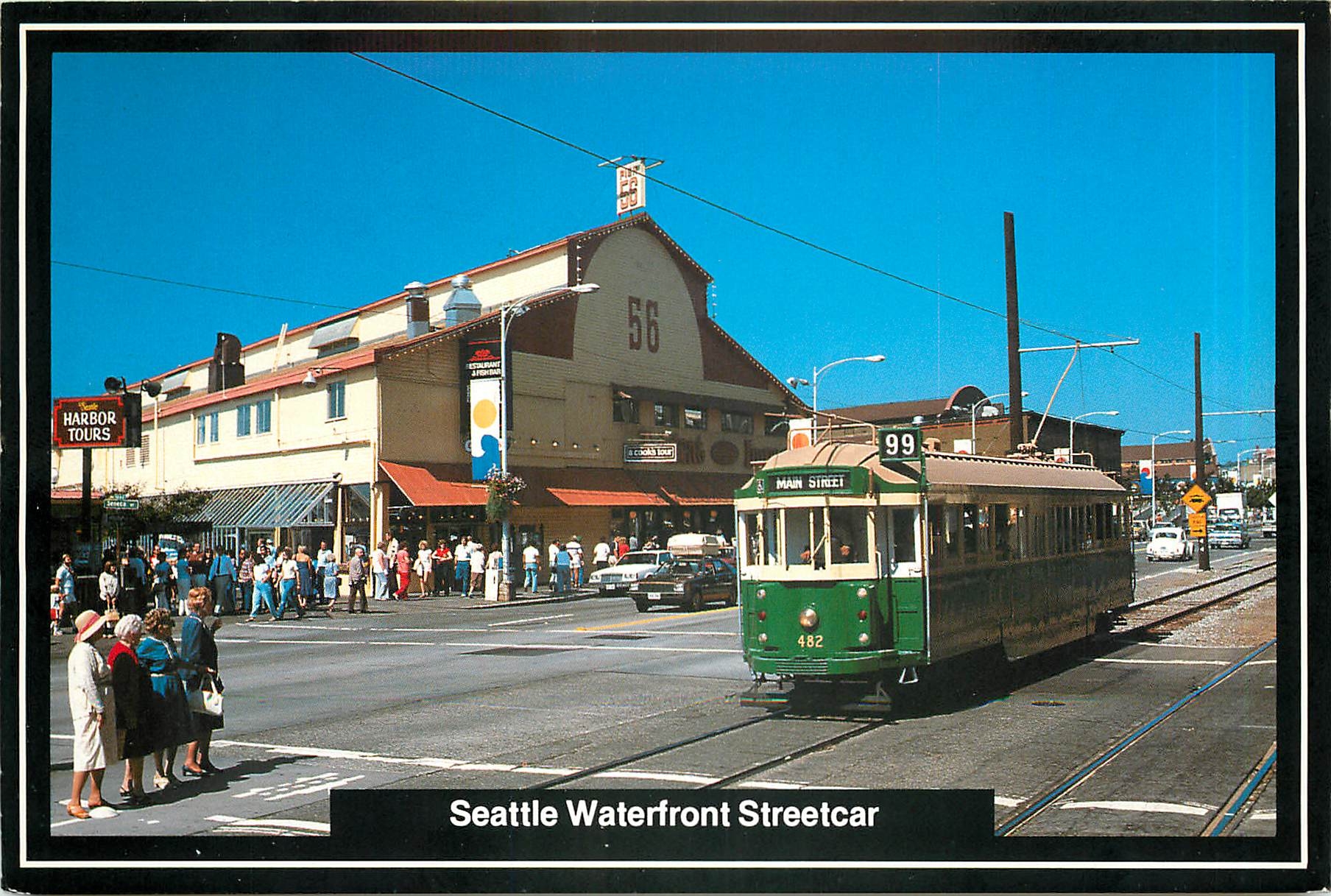 CPM Seattle Waterfront Streetcar 