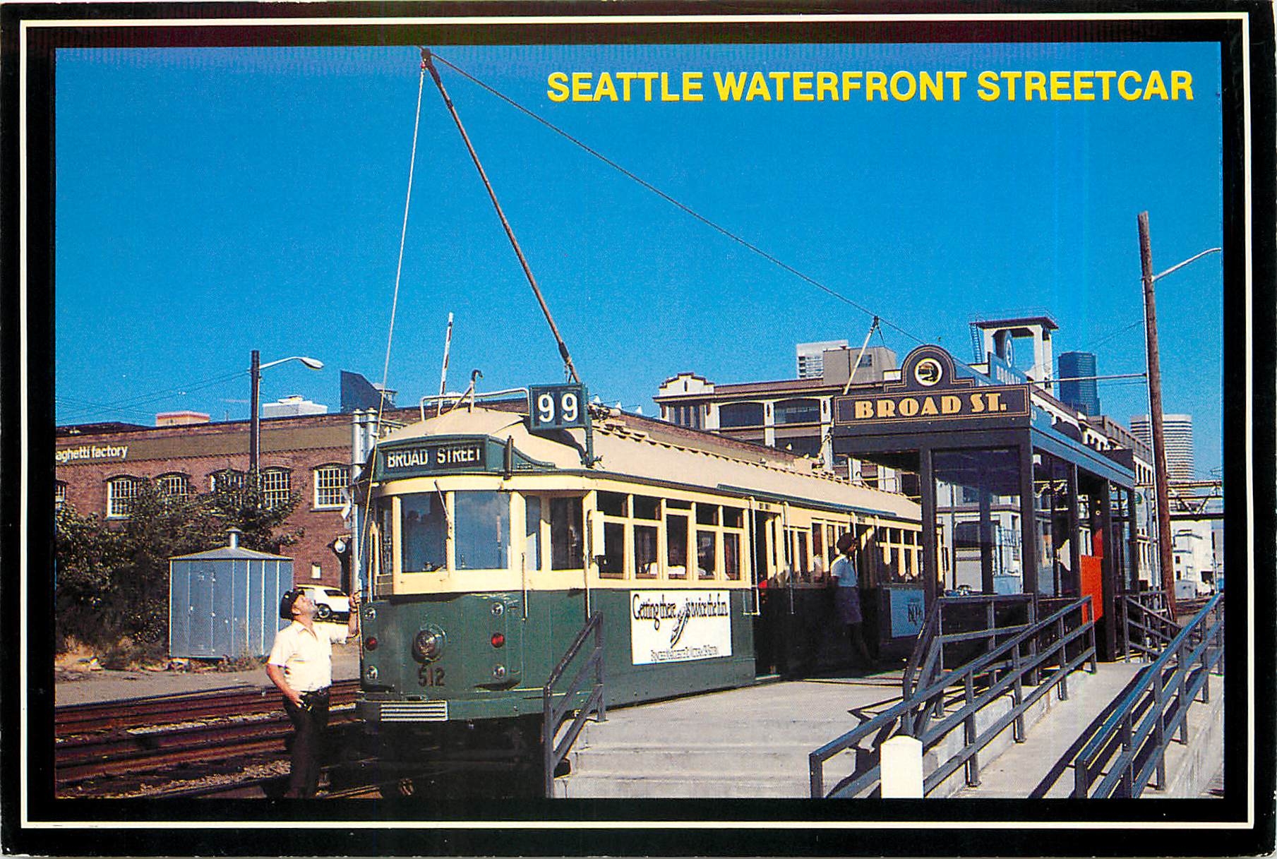 CPM Seattle Waterfront Streetcar 