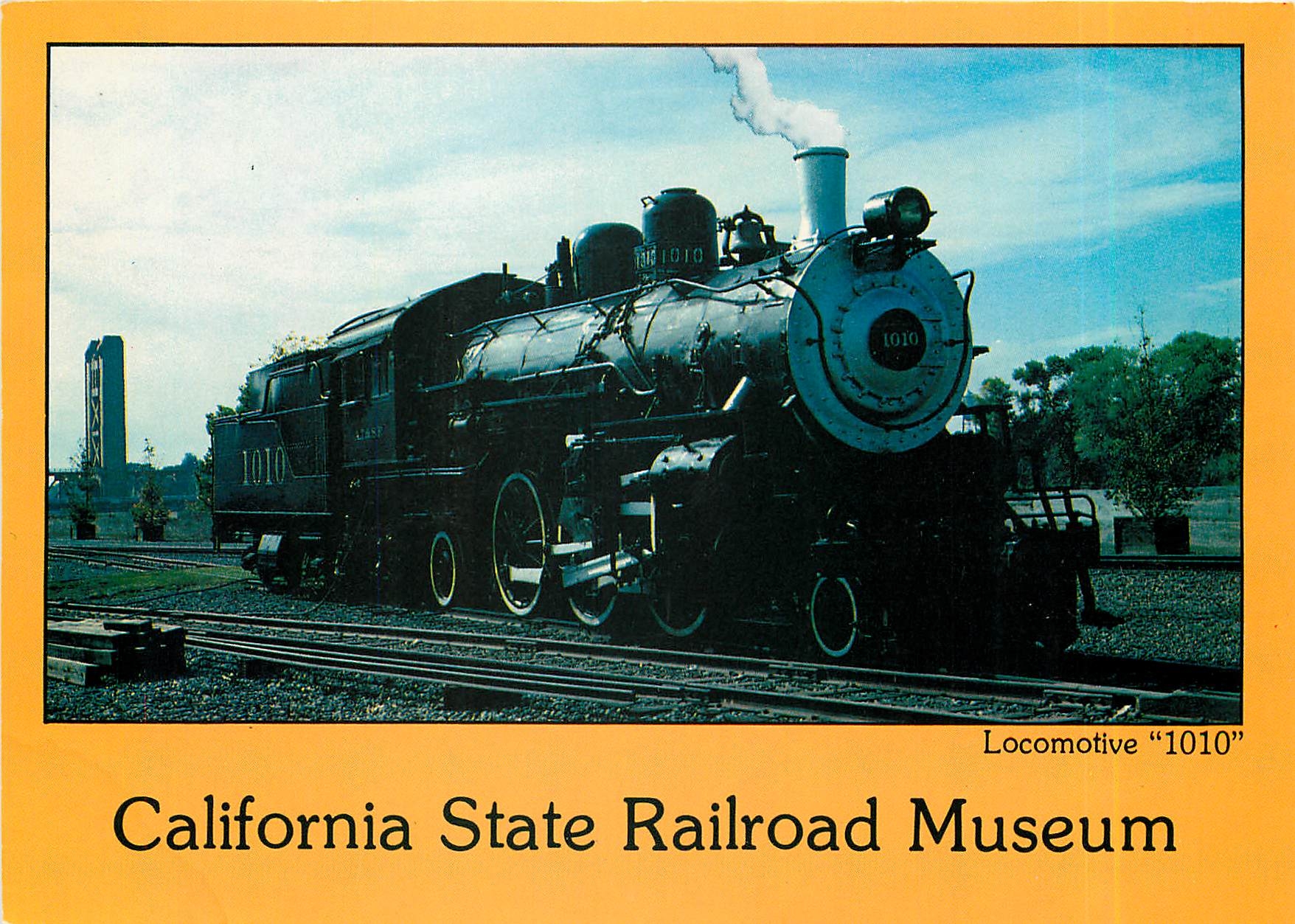 CPM California State Railroad Museum Locomotive 