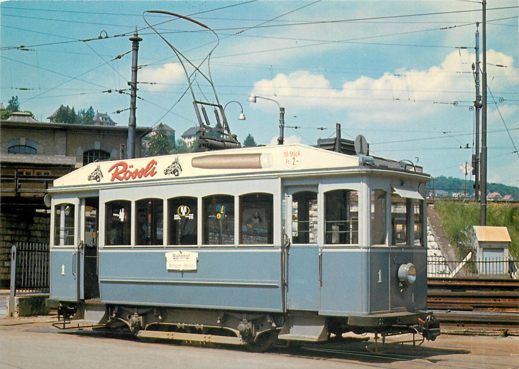 CPM Automotrice Electrique Be 2 2 1