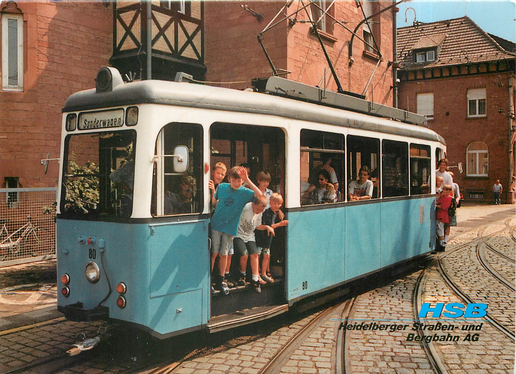 CPM Heidelberger The tramcar TW with 22 seats 