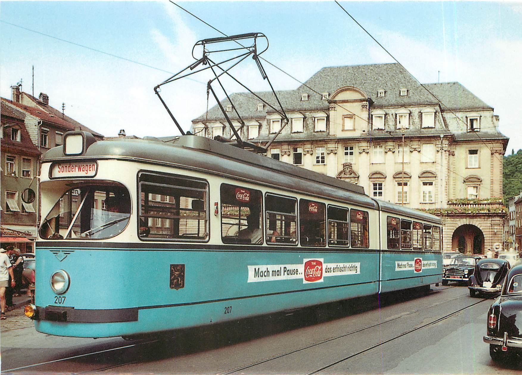 CPM Tramcar 207 one direction 