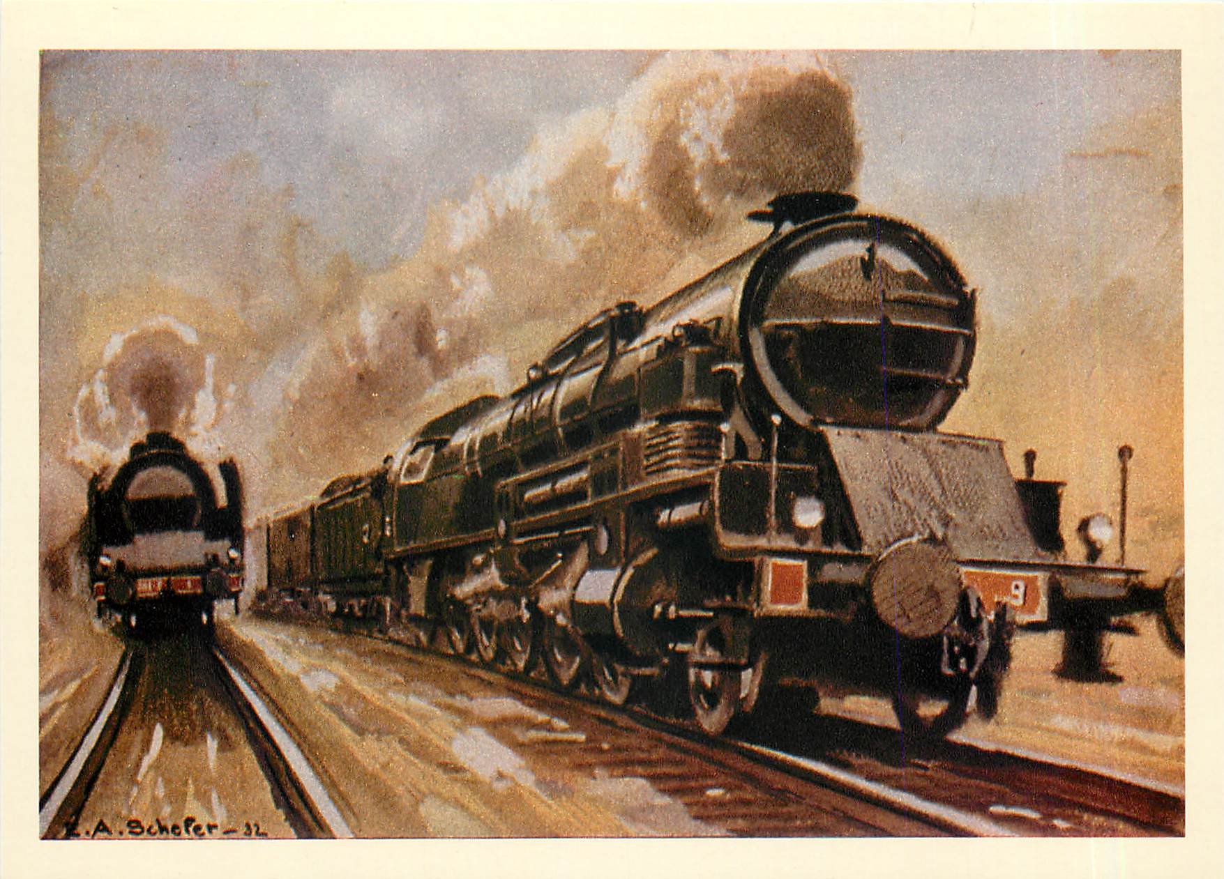 CPM 151 A et 241 C dans la rampe de Blaisy Schefer