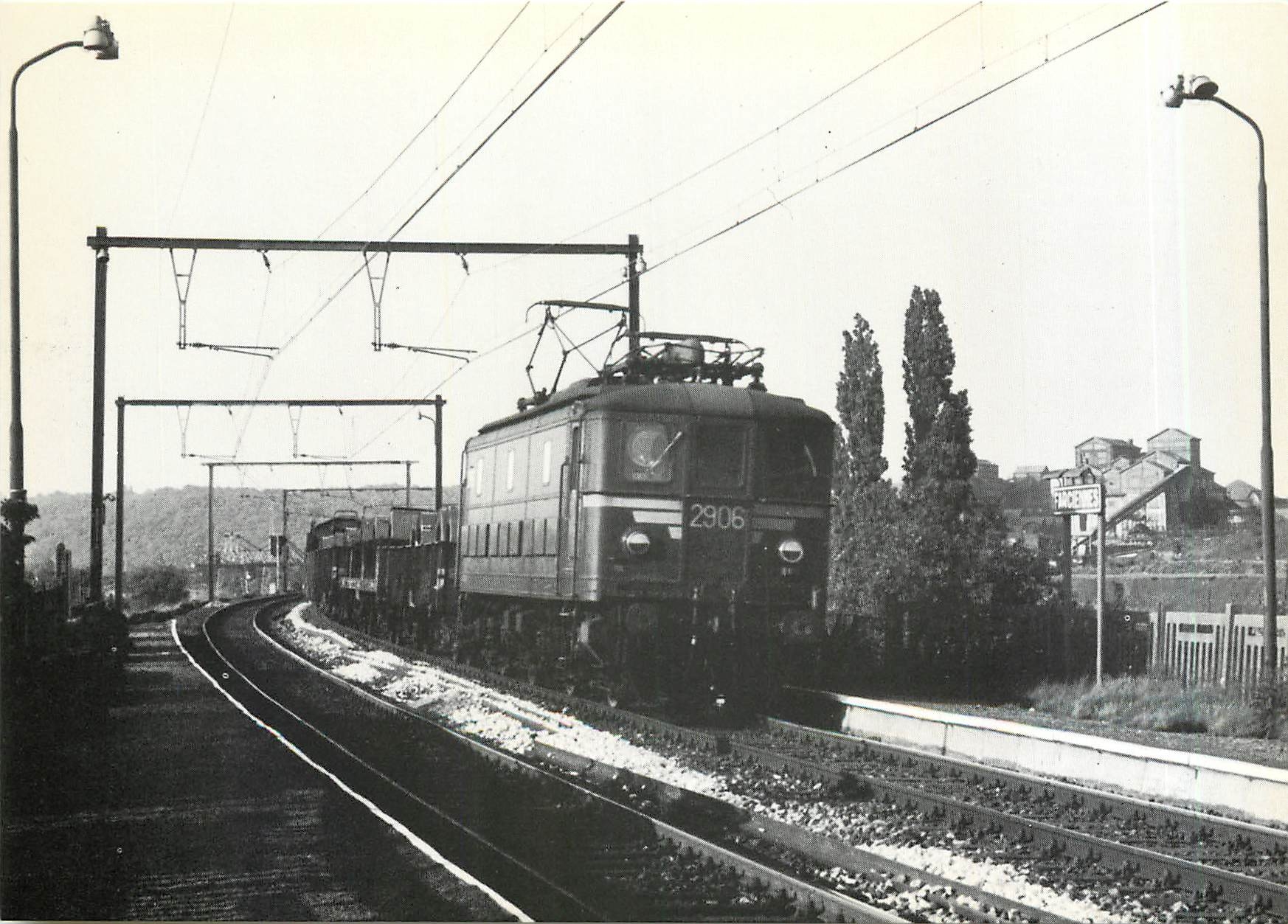 CPM Farciennes Hainaut Locomotive electrique Type 29