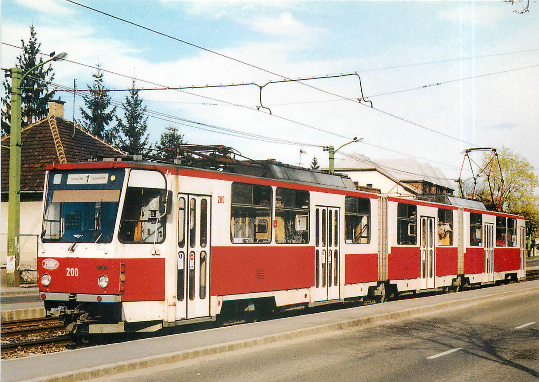 A Miskolci Kozlekedesi Valalat 200