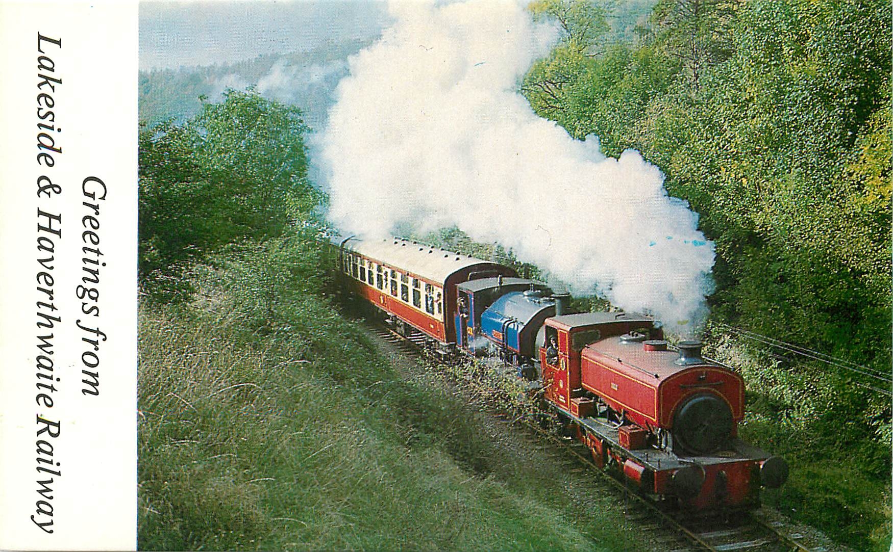 CPM Lakeside Haverthwaite Railway Newby bridge Cumbria David and Princess near Bridge