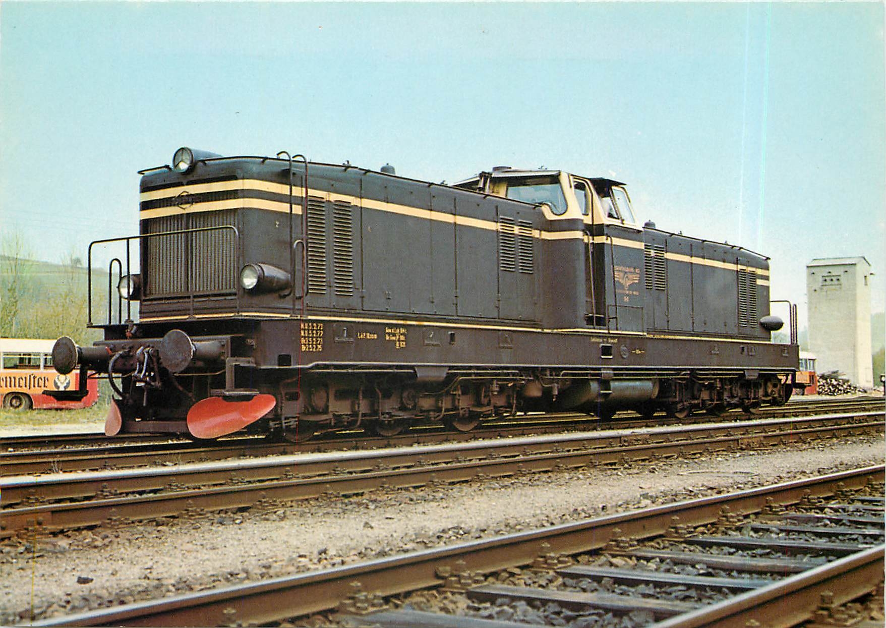 CPM Locomotive KHD 1959 ex KFBE 