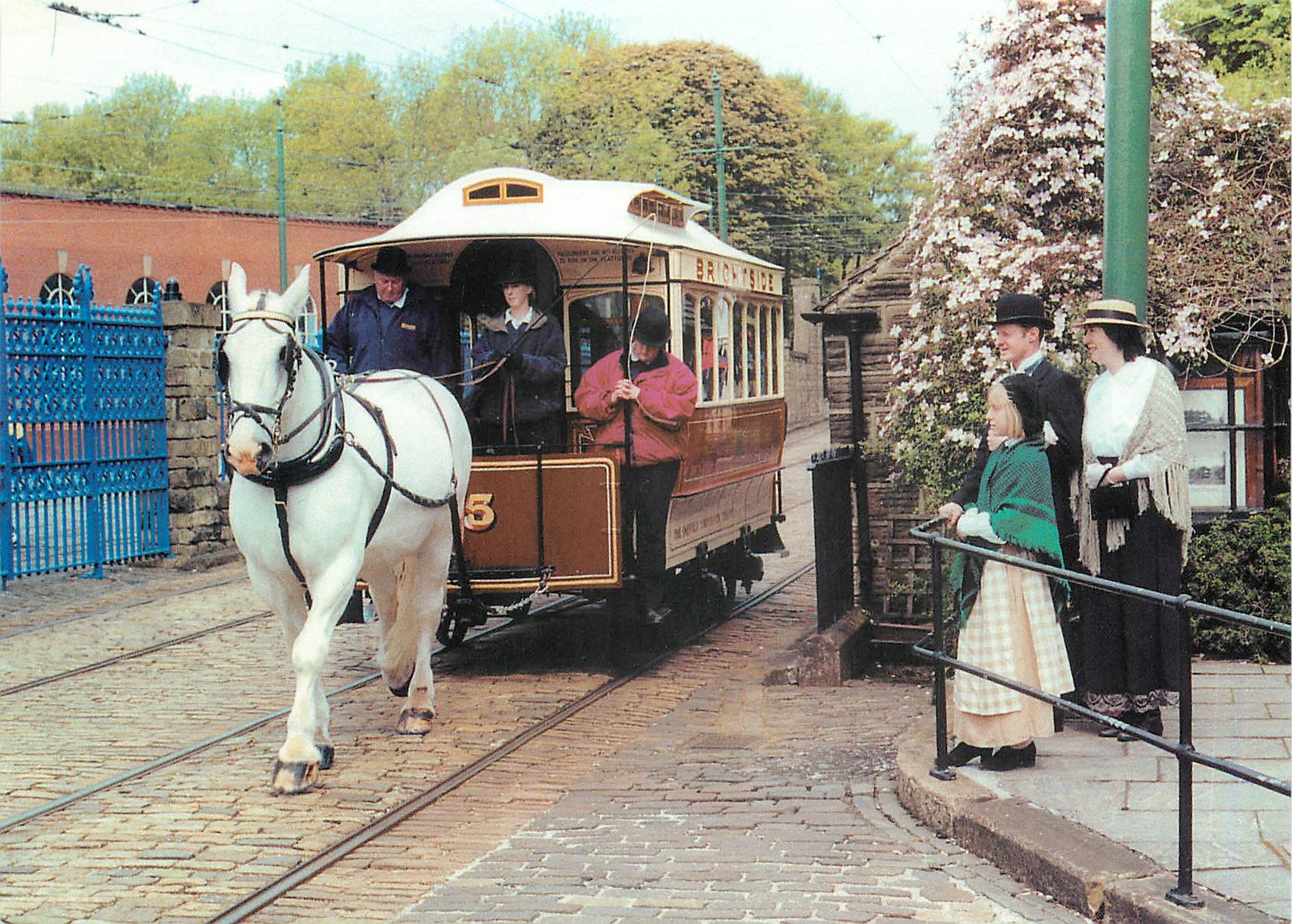 CPM Crich Tramway Village Home of the Tramway Museum