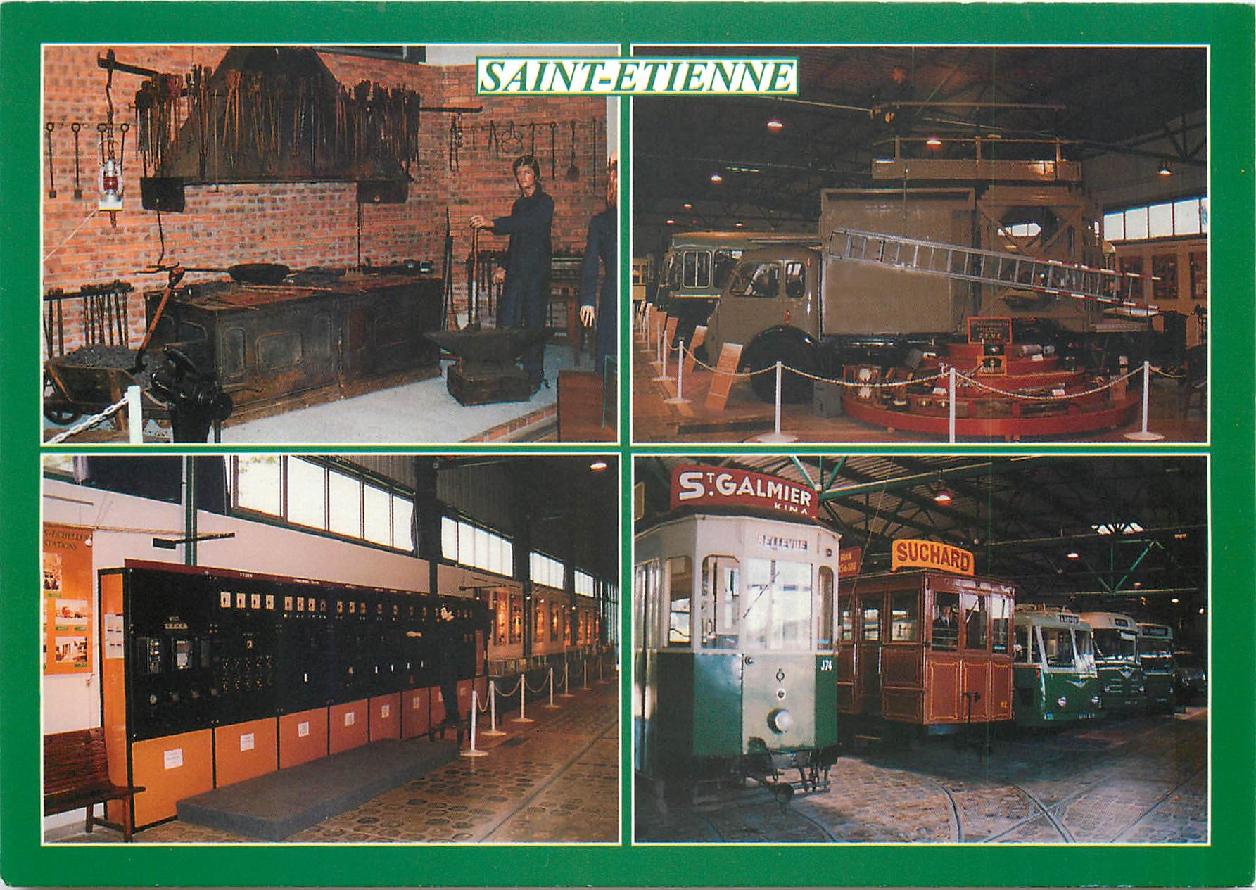 CPM Musee des Transports Urbains de Saint Etienne