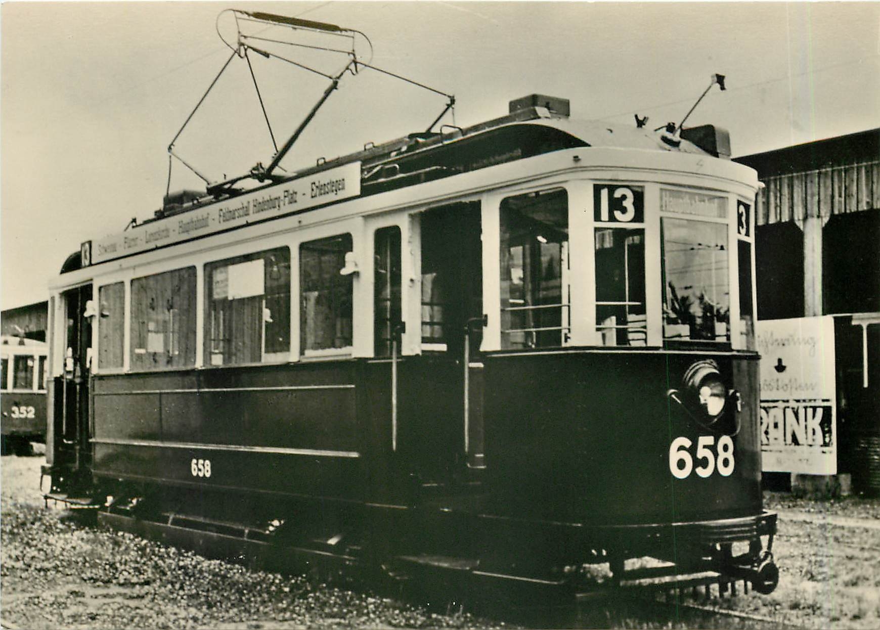 CPM Nurnberg Further Strasenbahn Train 658 653 674