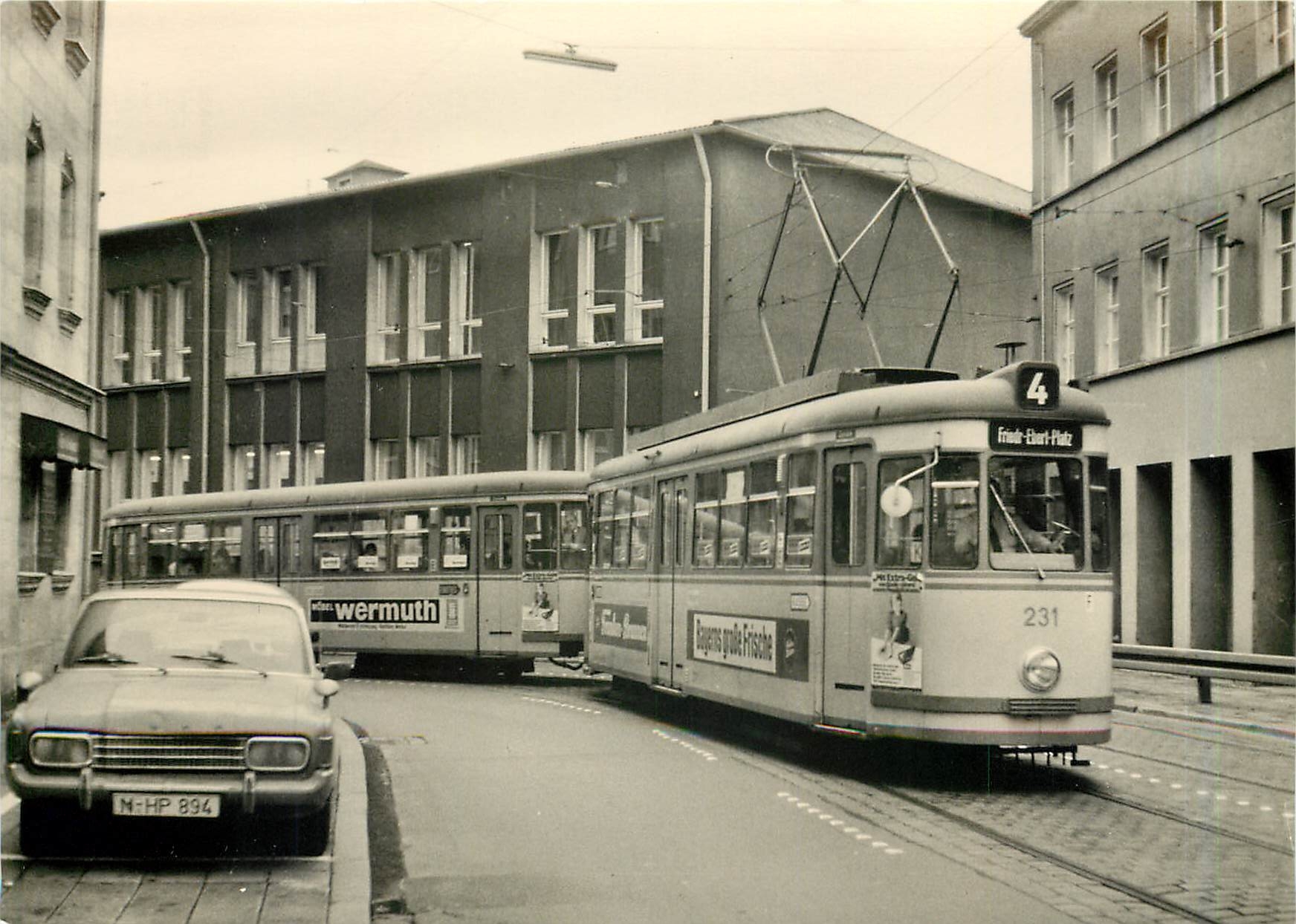 CPM Nurnberg Further Strasenbahn Train 231