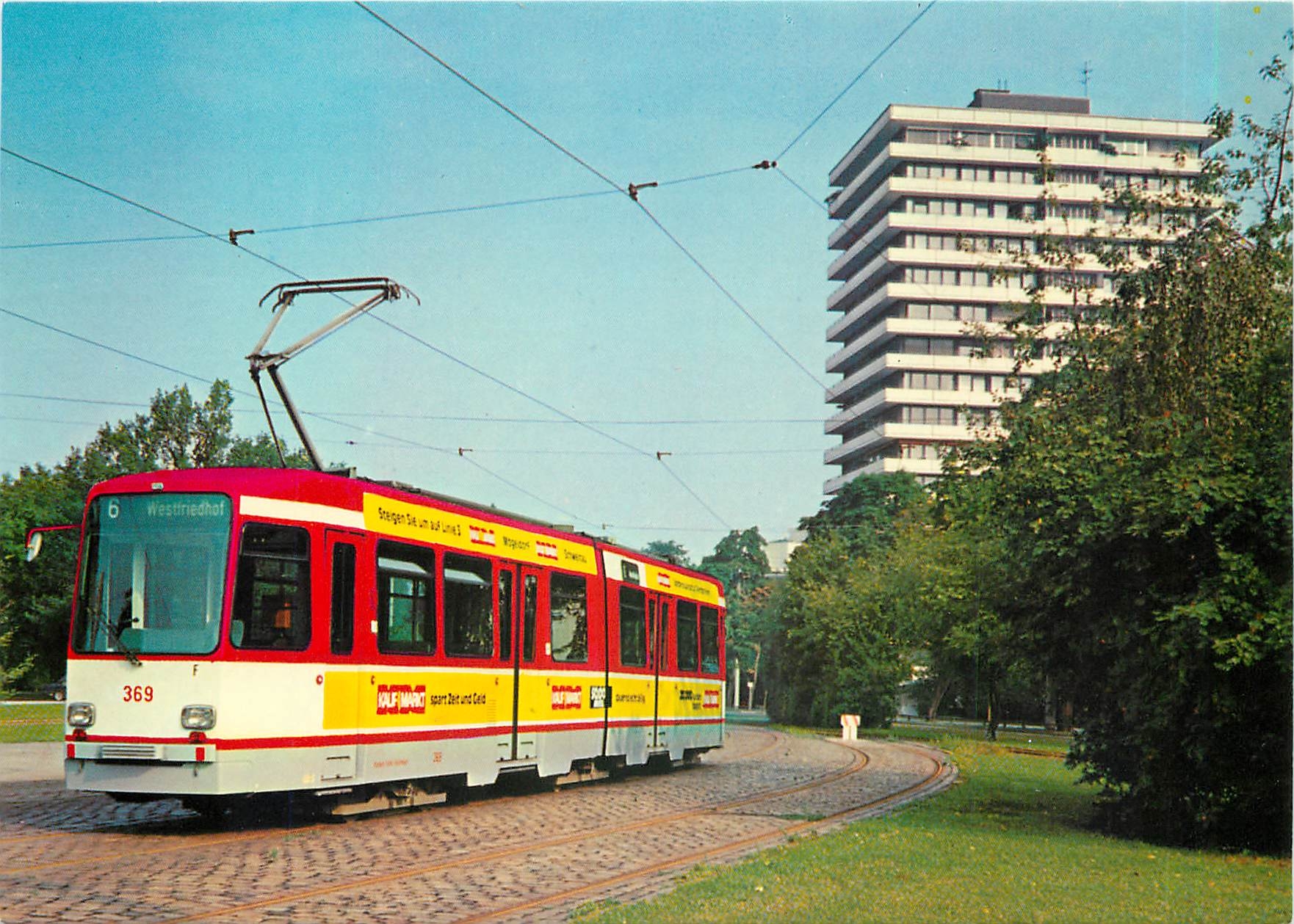CPM Nurnberg Further Strasenbahn Train N6 369