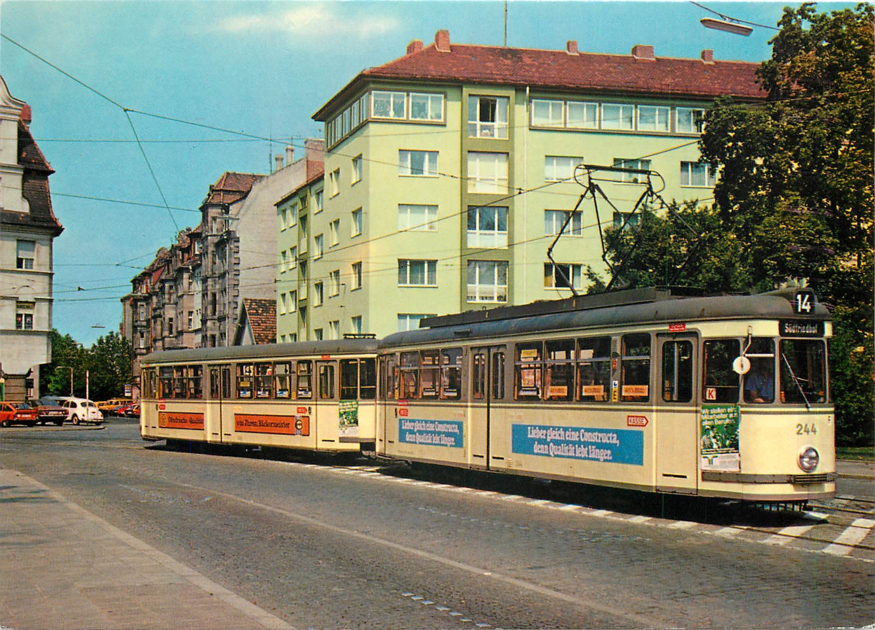 CPM Nurnberg Further Strasenbahn TW 244