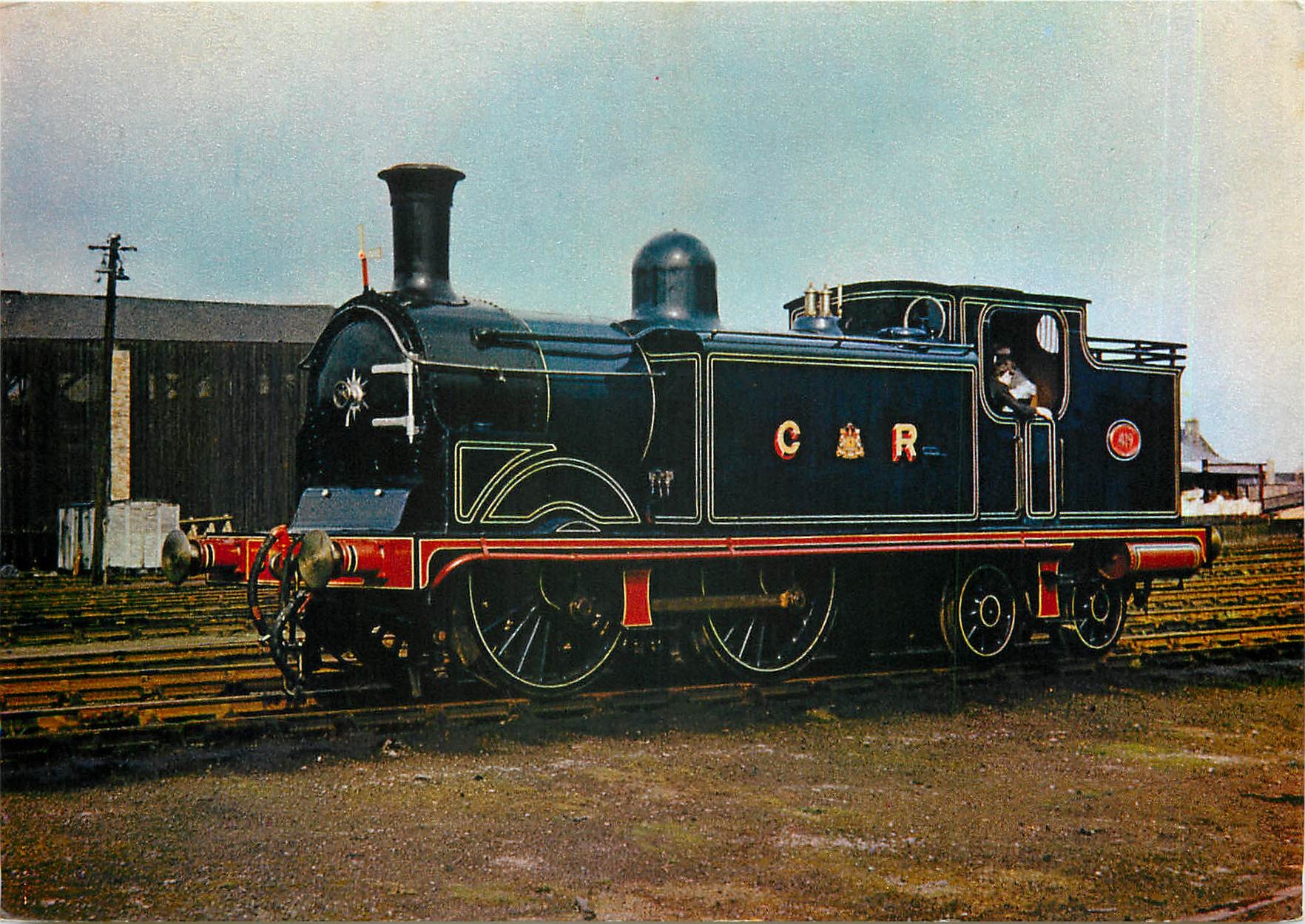 CPM Caledonian Railway Locomotive No 419