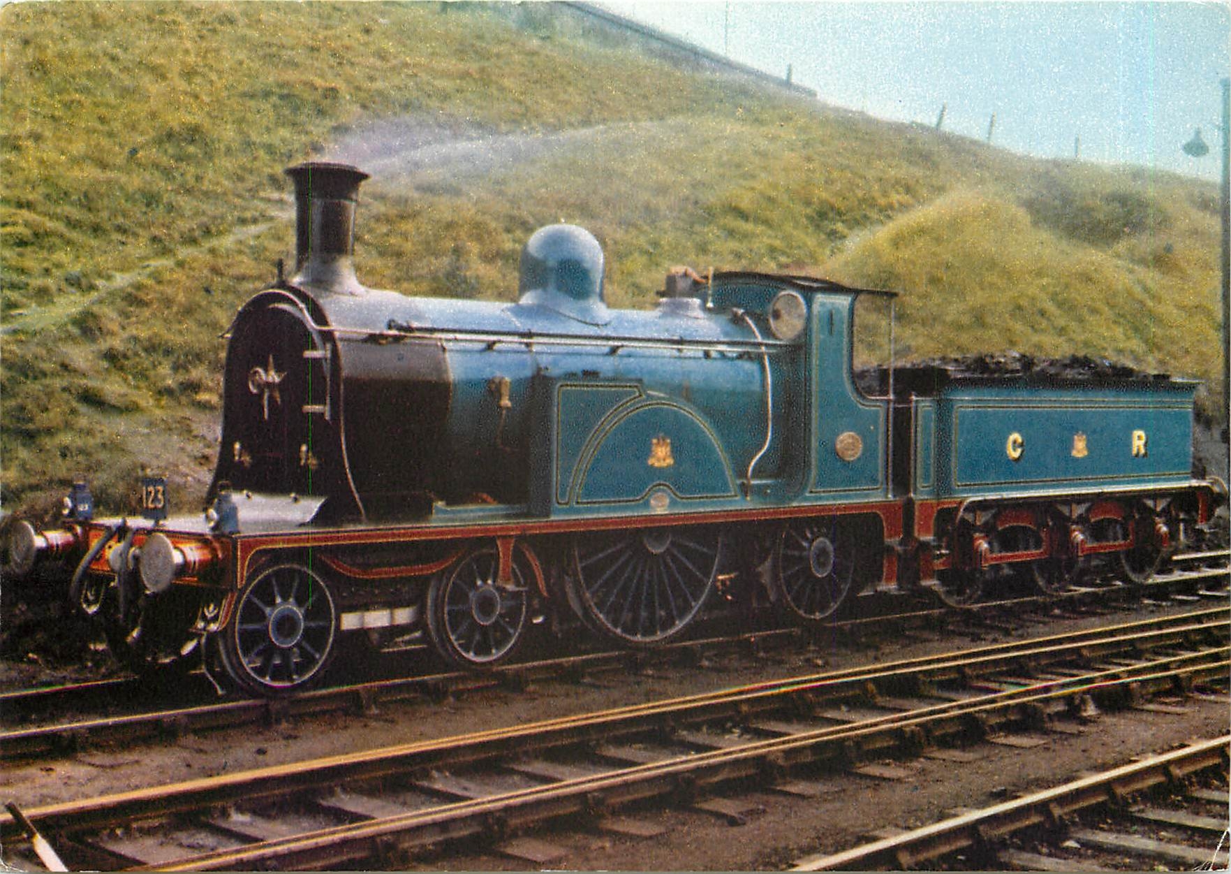 CPM Caledonian Railway Locomotive No 123 