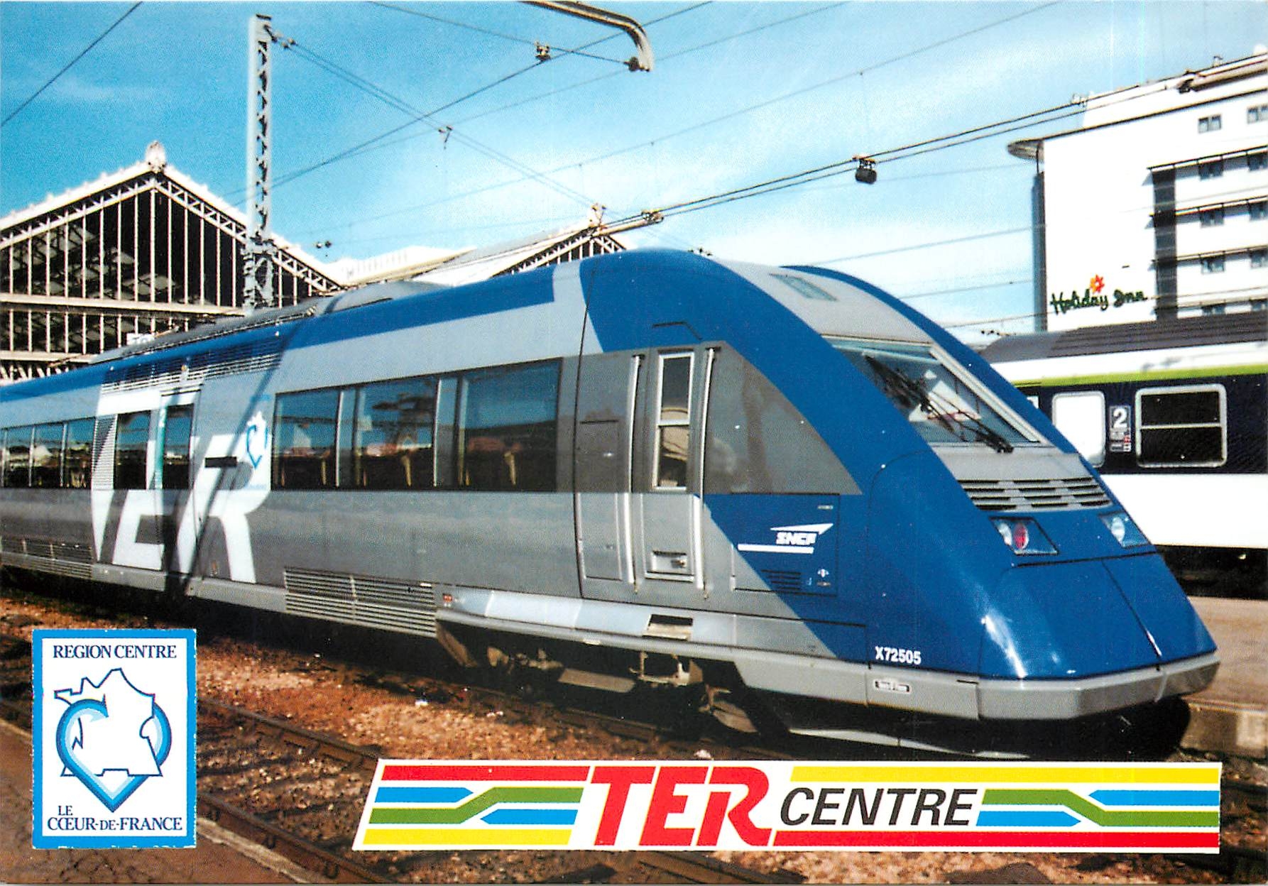 CPM Tours Indre Loire Automoteur Ter X 72500 