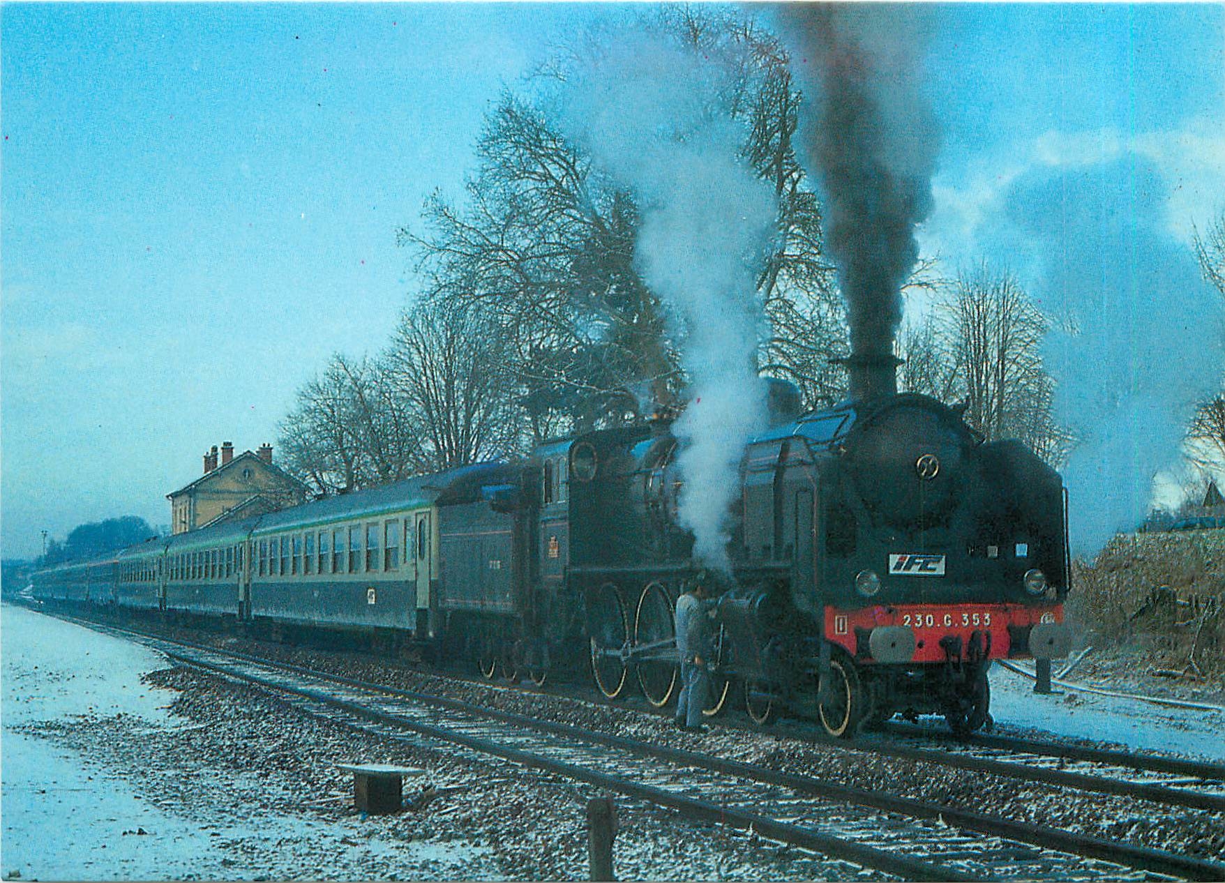 CPM Locomotive a Vapeur 230 G 353 