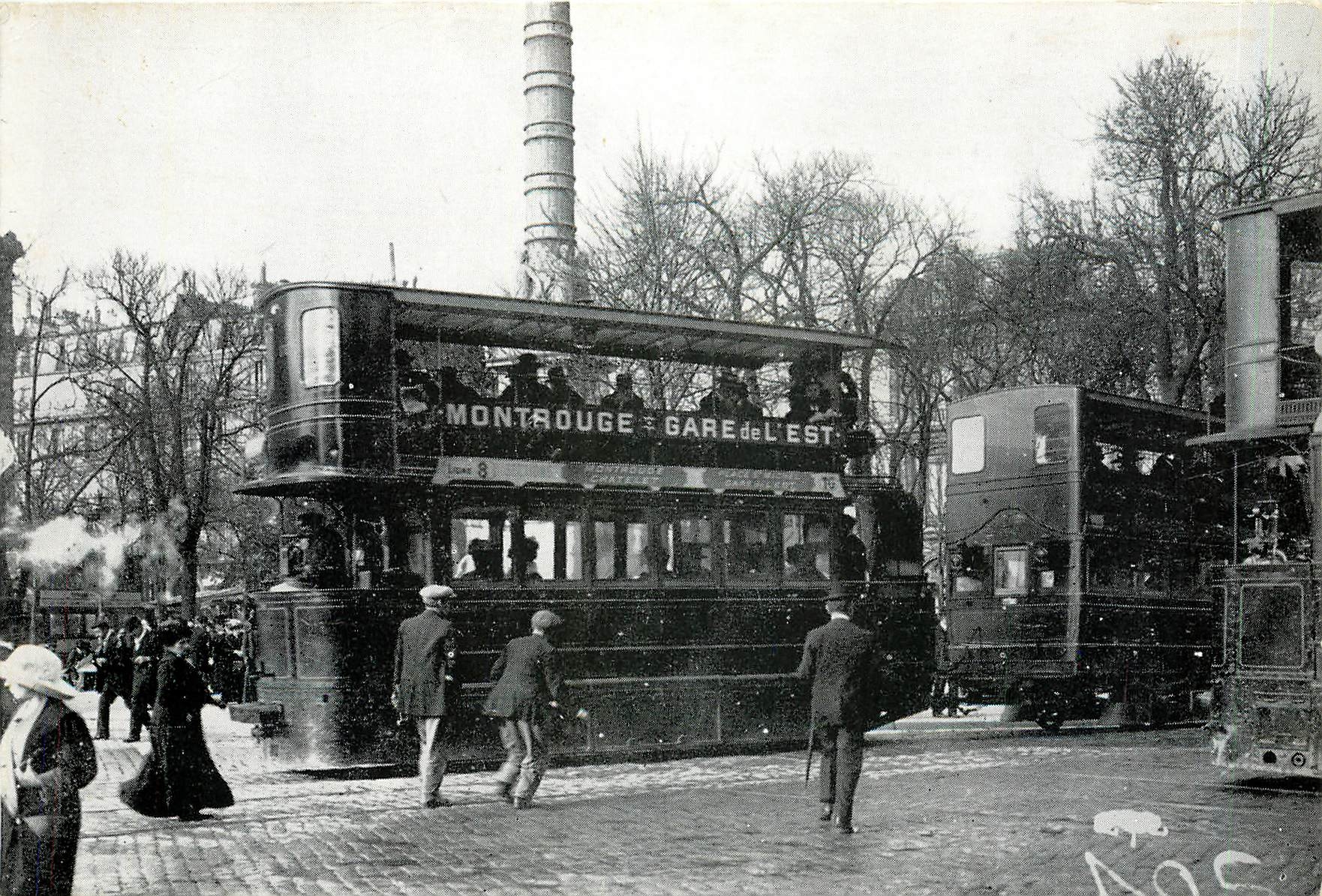 CPM Compagnie Generale des Omnibus Paris Automotrice a air comprime Mekarski