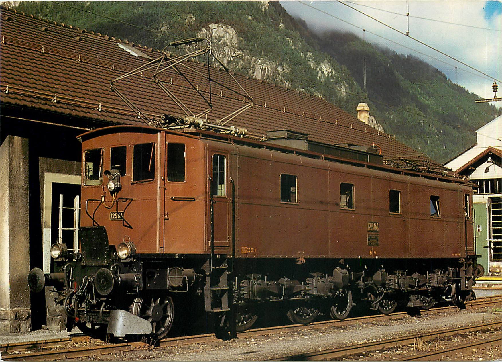CPM Swiss Federal Railways Mountain Express Locomotive Be 4 7 12504